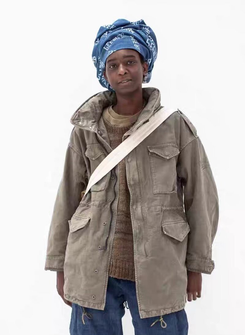 VISVIM 20SS BICKLE DMGD M65 Military Jacket