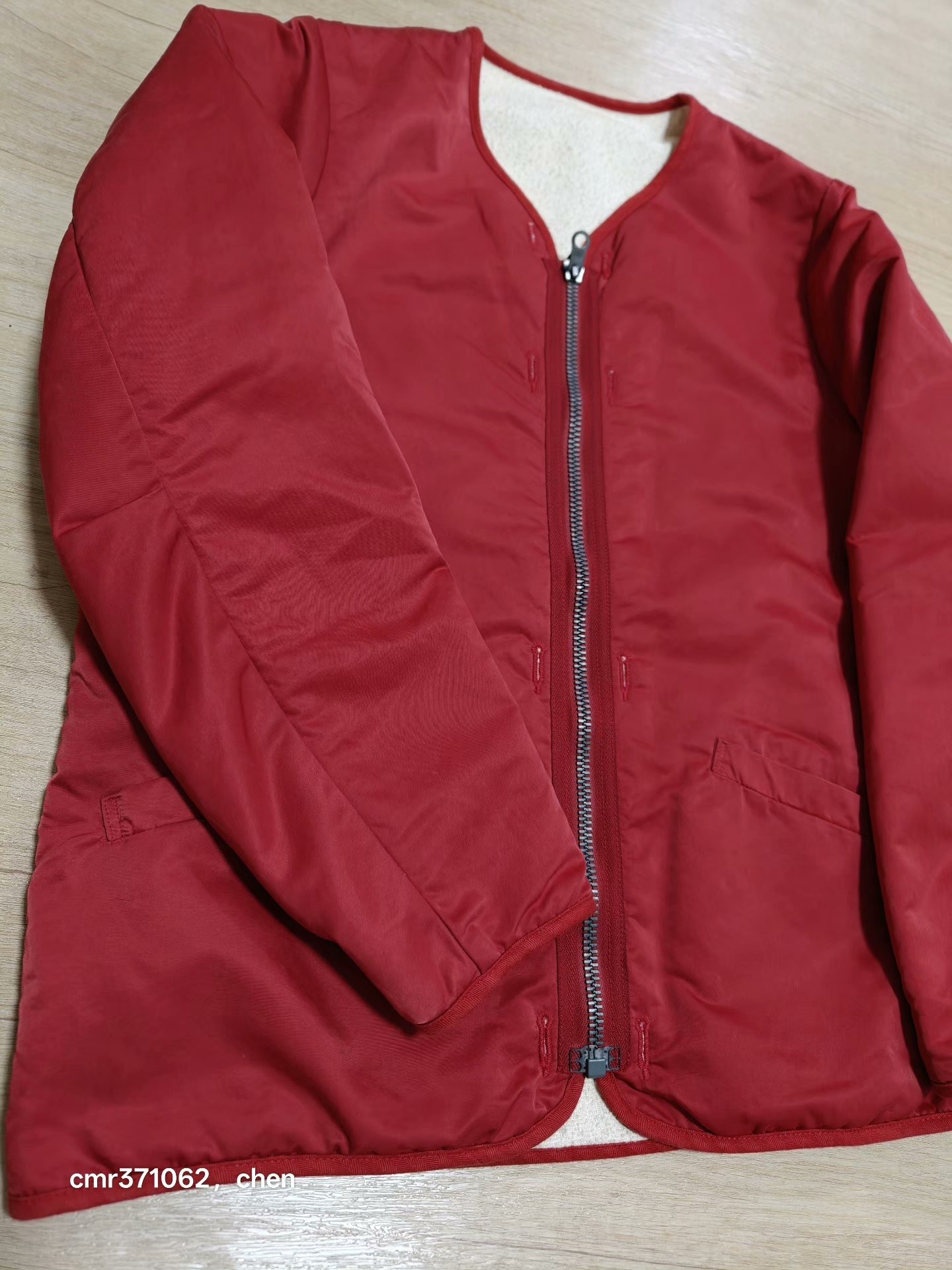 visvim 16ss Iris Liner Jacket — detail