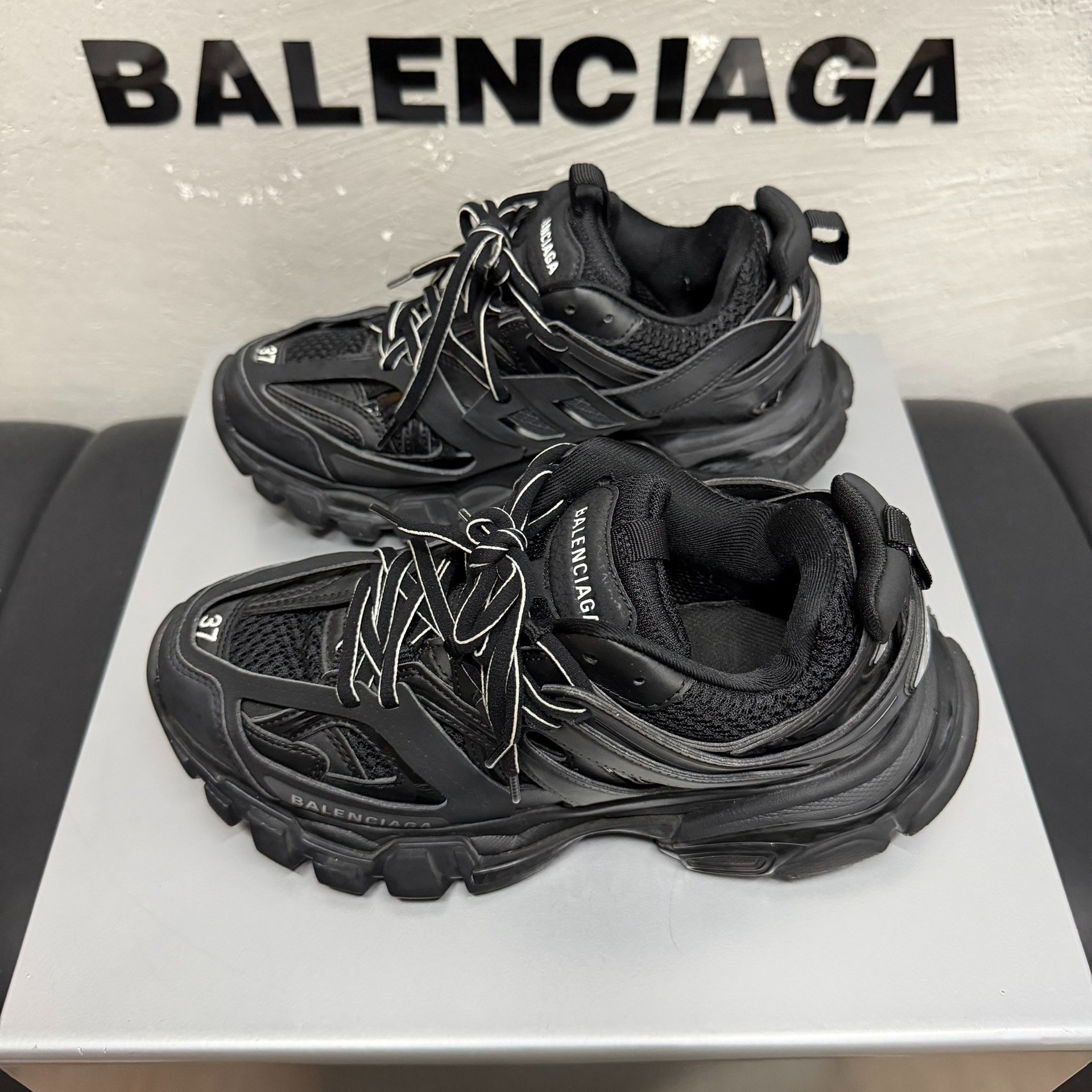 Balenciaga Track Dad Shoes — detail