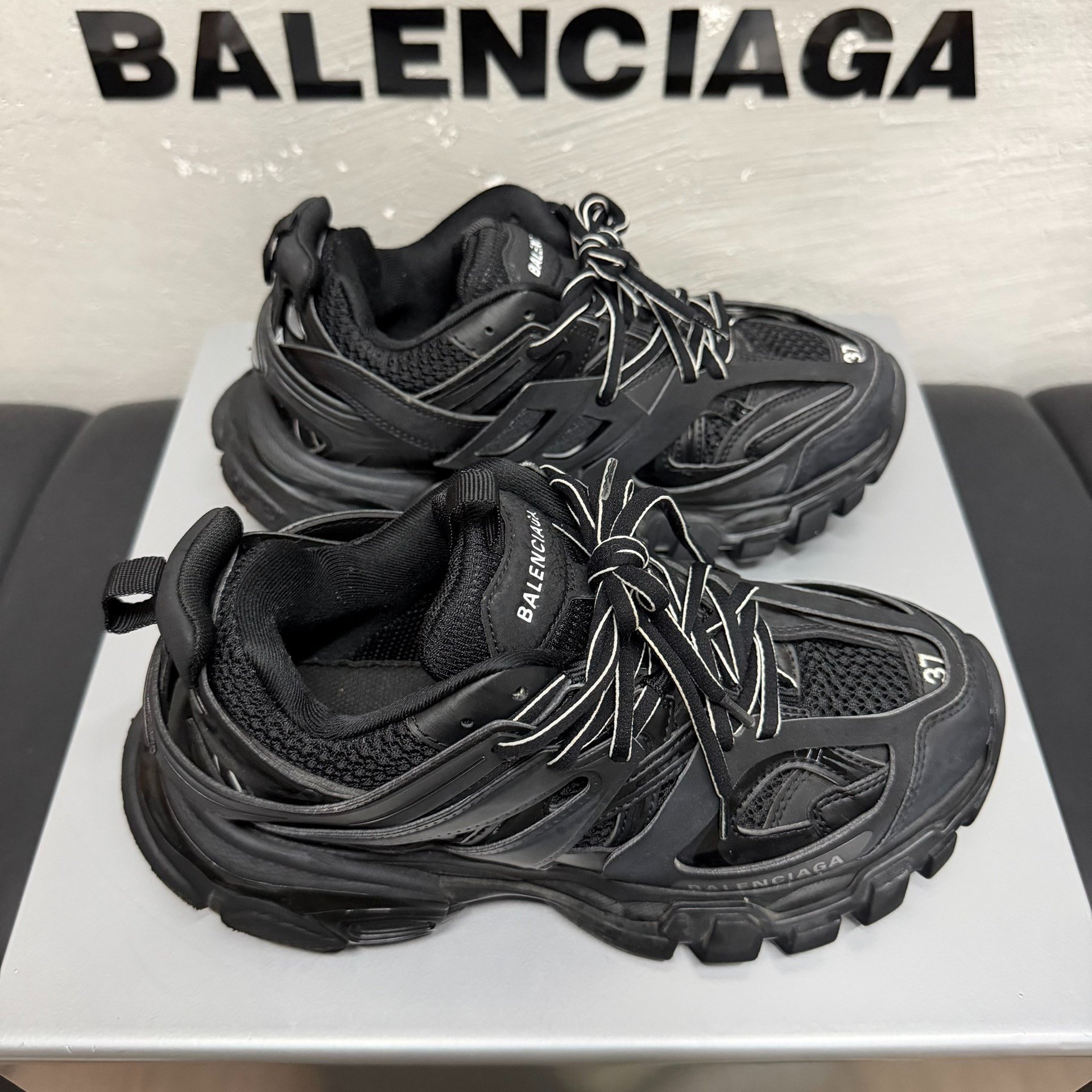 Balenciaga Track Dad Shoes — back