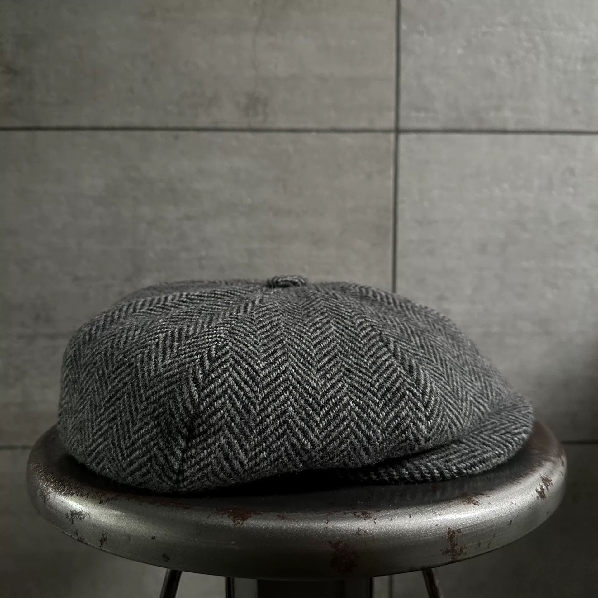 Pike Brothers 1928 Vintage Wool Newsboy Cap — front