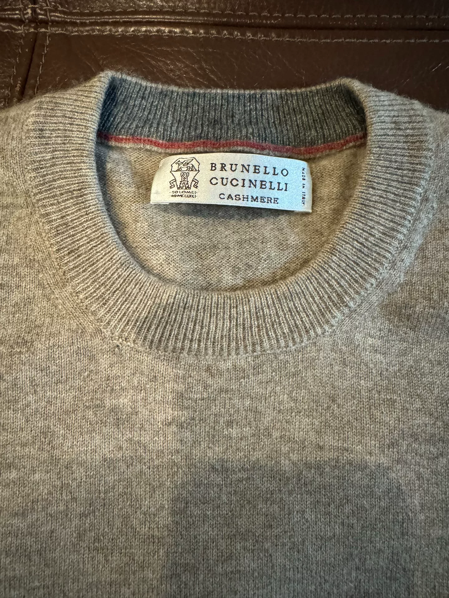 Brunello Cucinelli Classic Cashmere Sweater — front