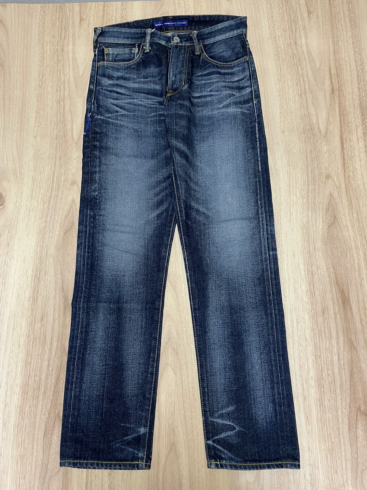 Fragment x Vanquish Lightning Washed Denim Jeans