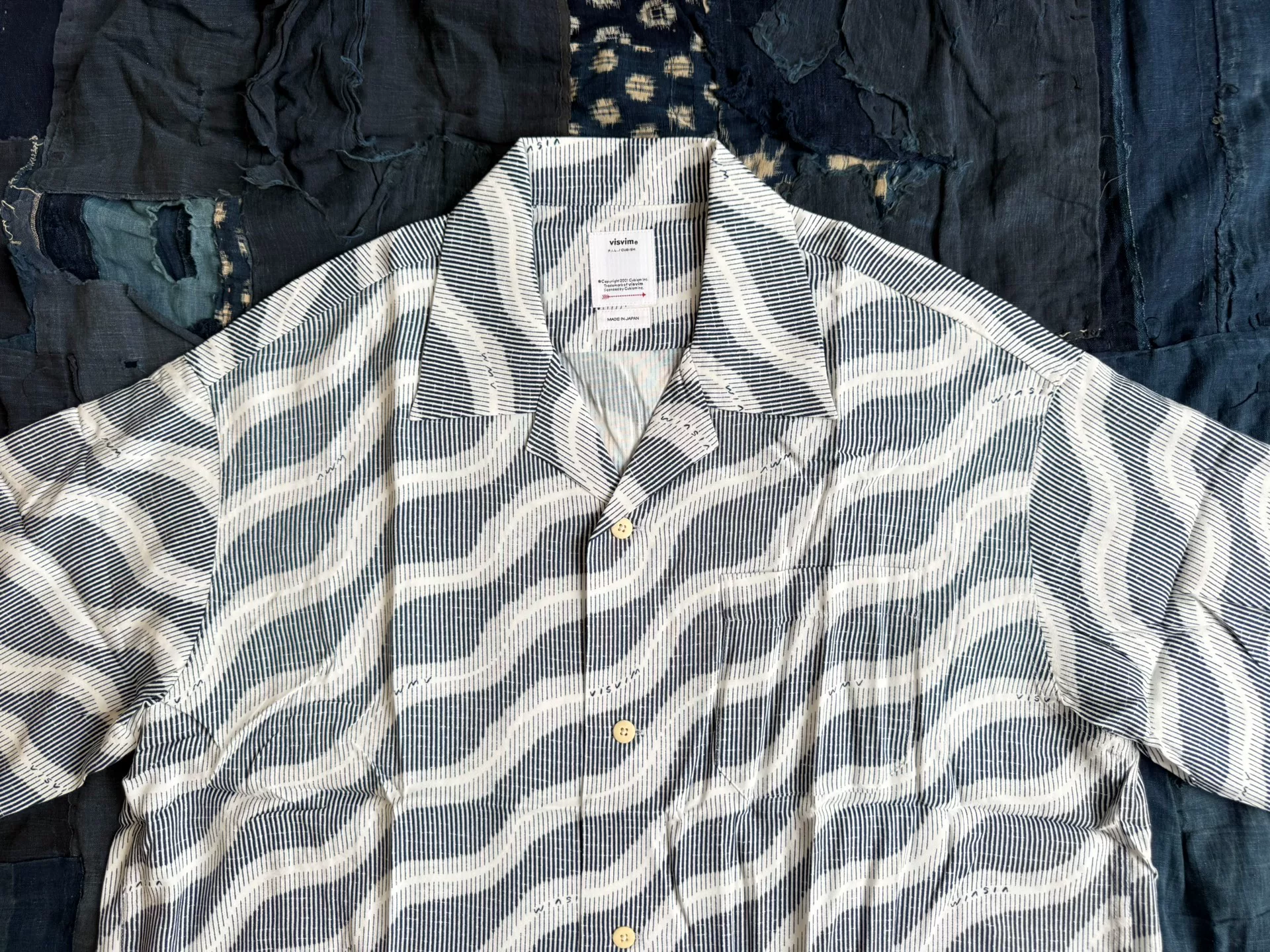 VISVIM 25SS COPA Short-Sleeve Shirt — detail