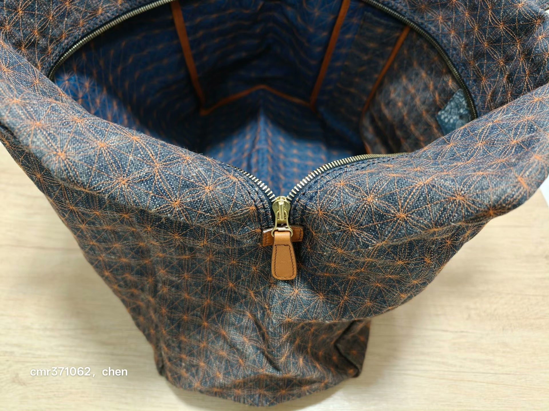 VISVIM 16 ICT PLURA BAG — label
