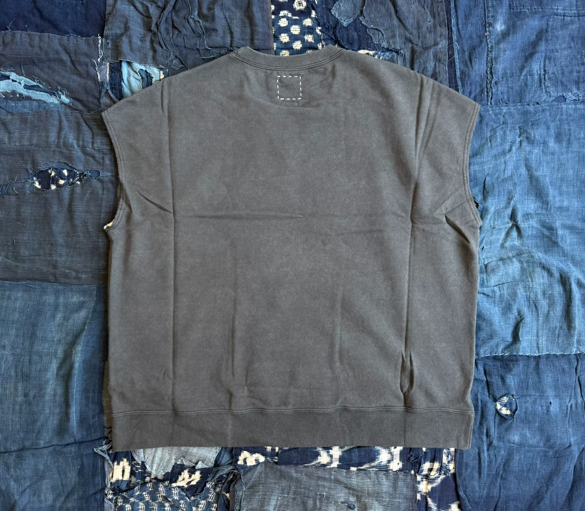 VISVIM 25AW MONDO DUAL SWEAT VEST — front
