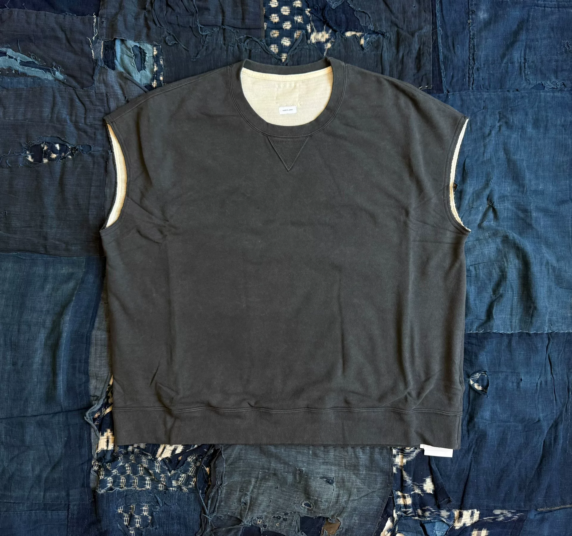 VISVIM 25AW MONDO DUAL SWEAT VEST