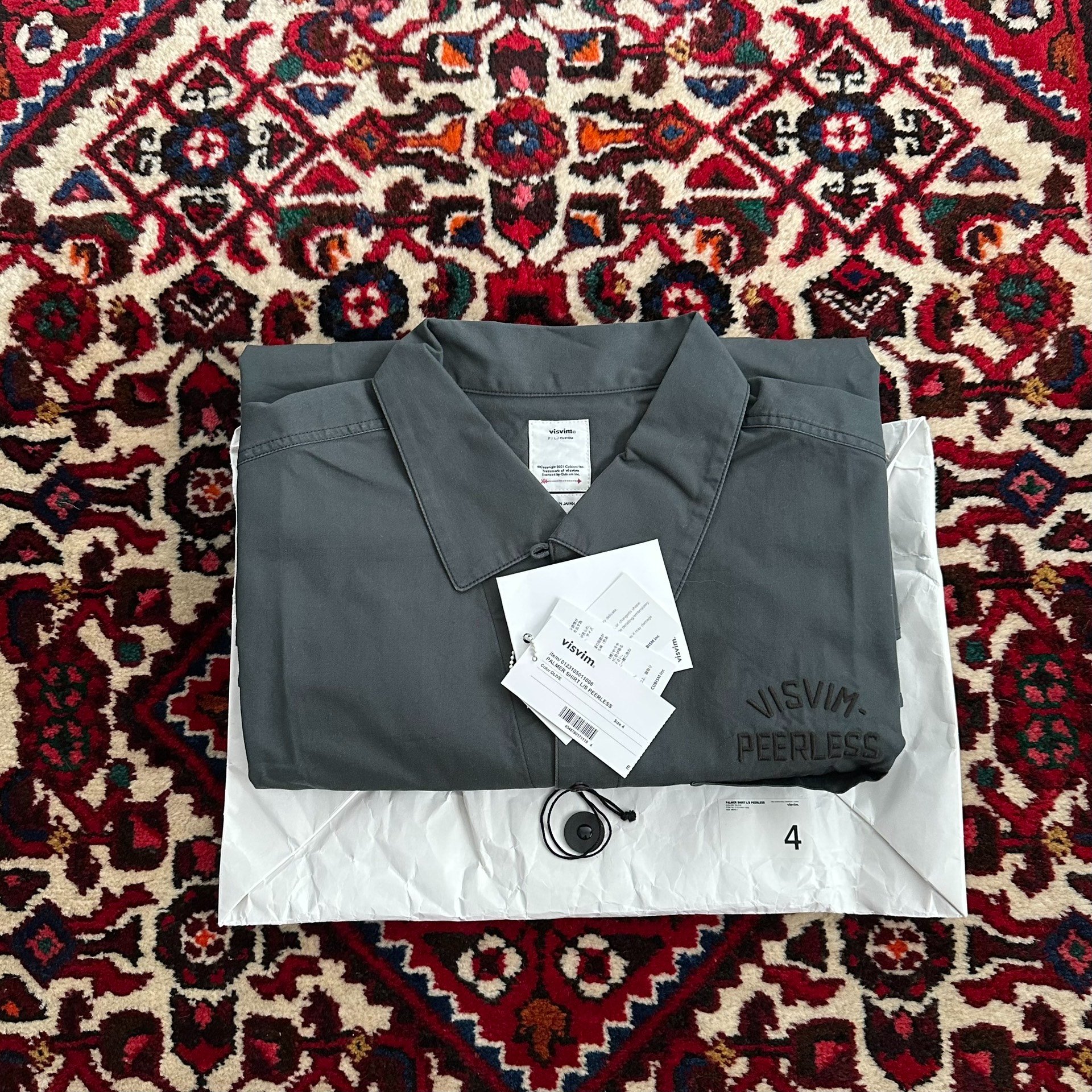 visvim 23SS Palmer L/S Shirt