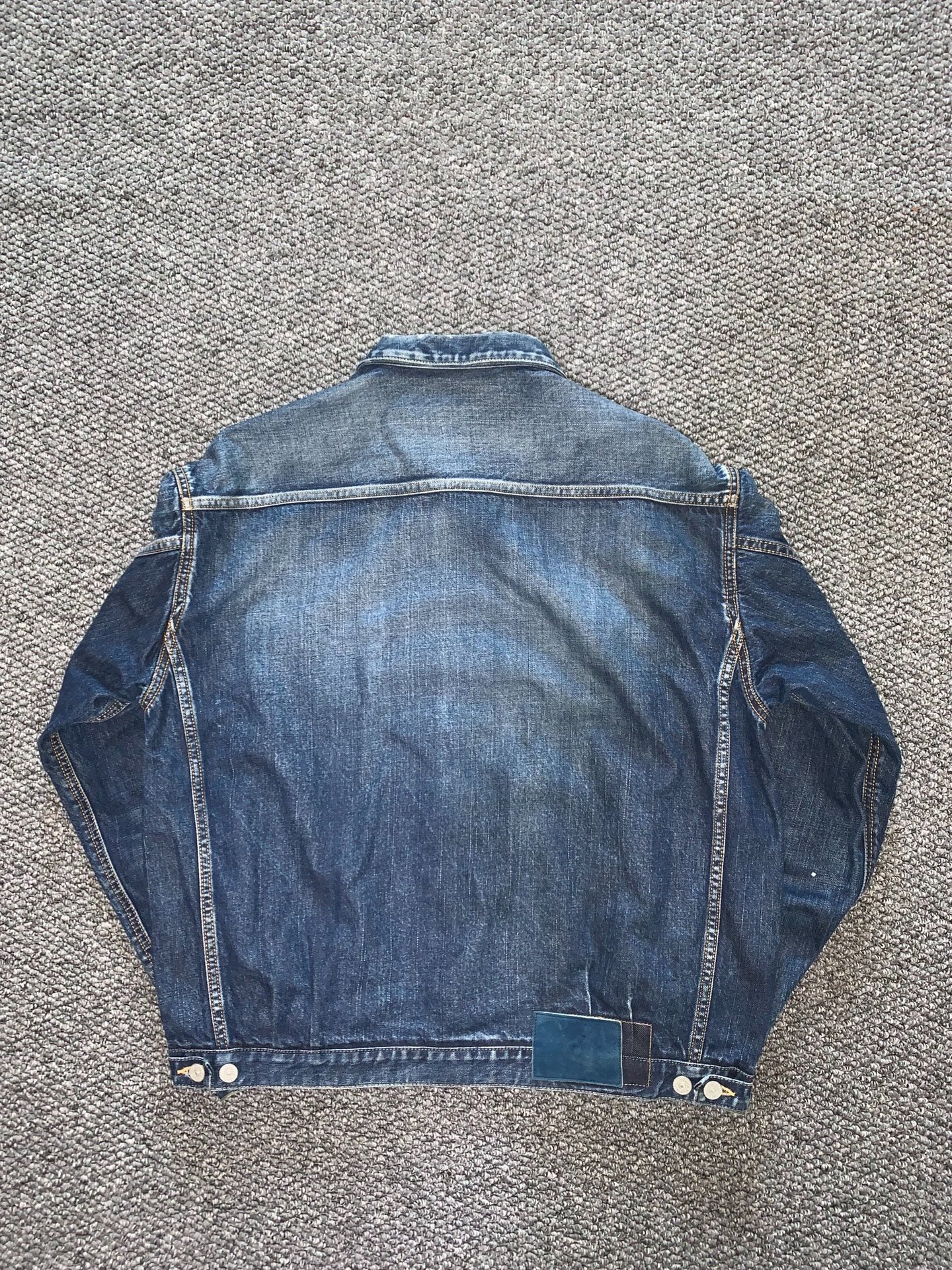 visvim 101xx Washed Denim Jacket 2024 — detail