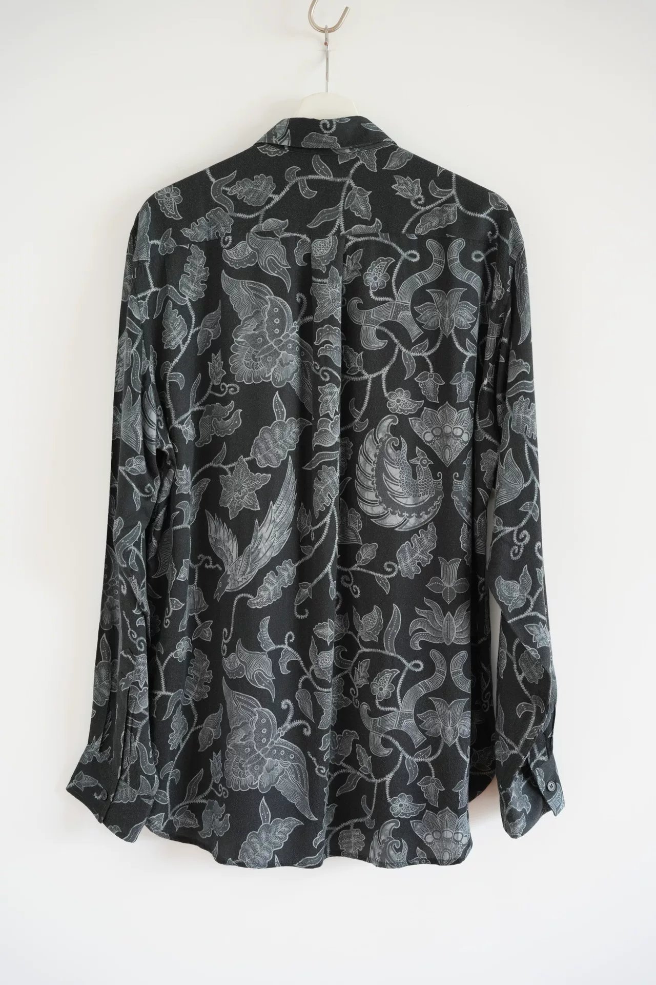 Yohji Yamamoto 06SS Floral Fauna Print Shirt — front