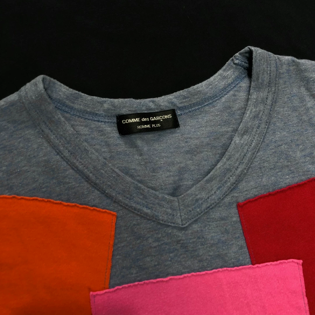 Comme des Garçons 00SS Evolution Color Shirt — detail