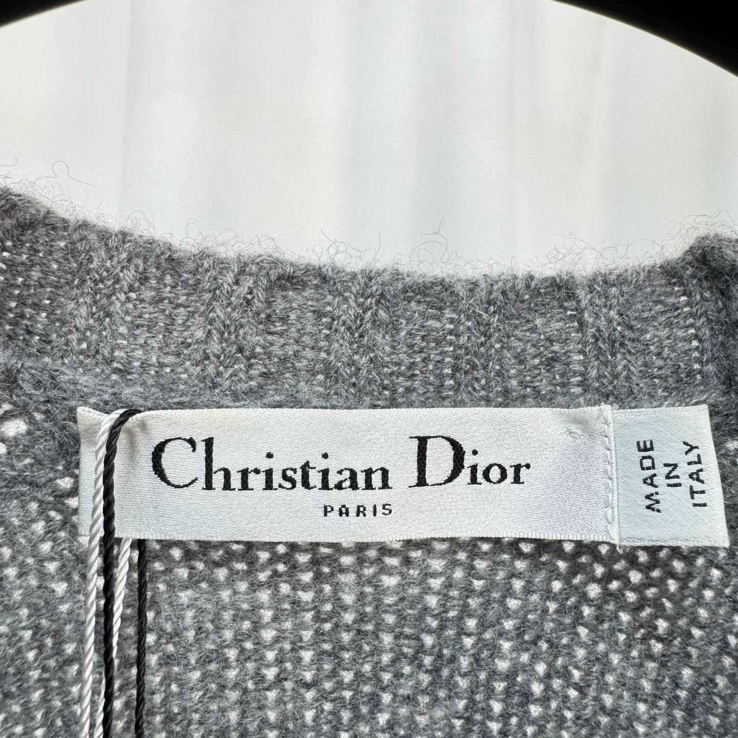Dior Lucky Star Cashmere Knit Short Sleeve — detail