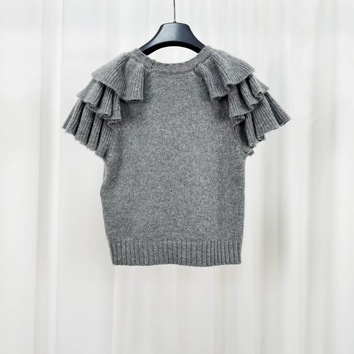 Dior Lucky Star Cashmere Knit Short Sleeve — front