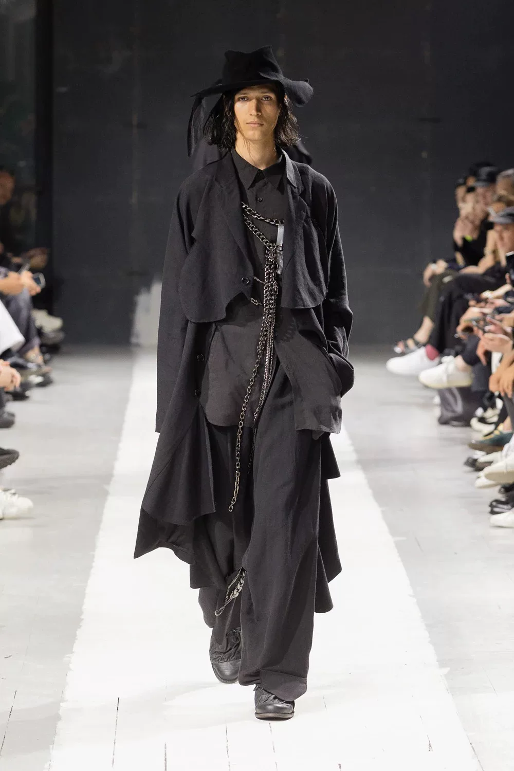Yohji Yamamoto 24SS Puppy Pattern Shirt — front
