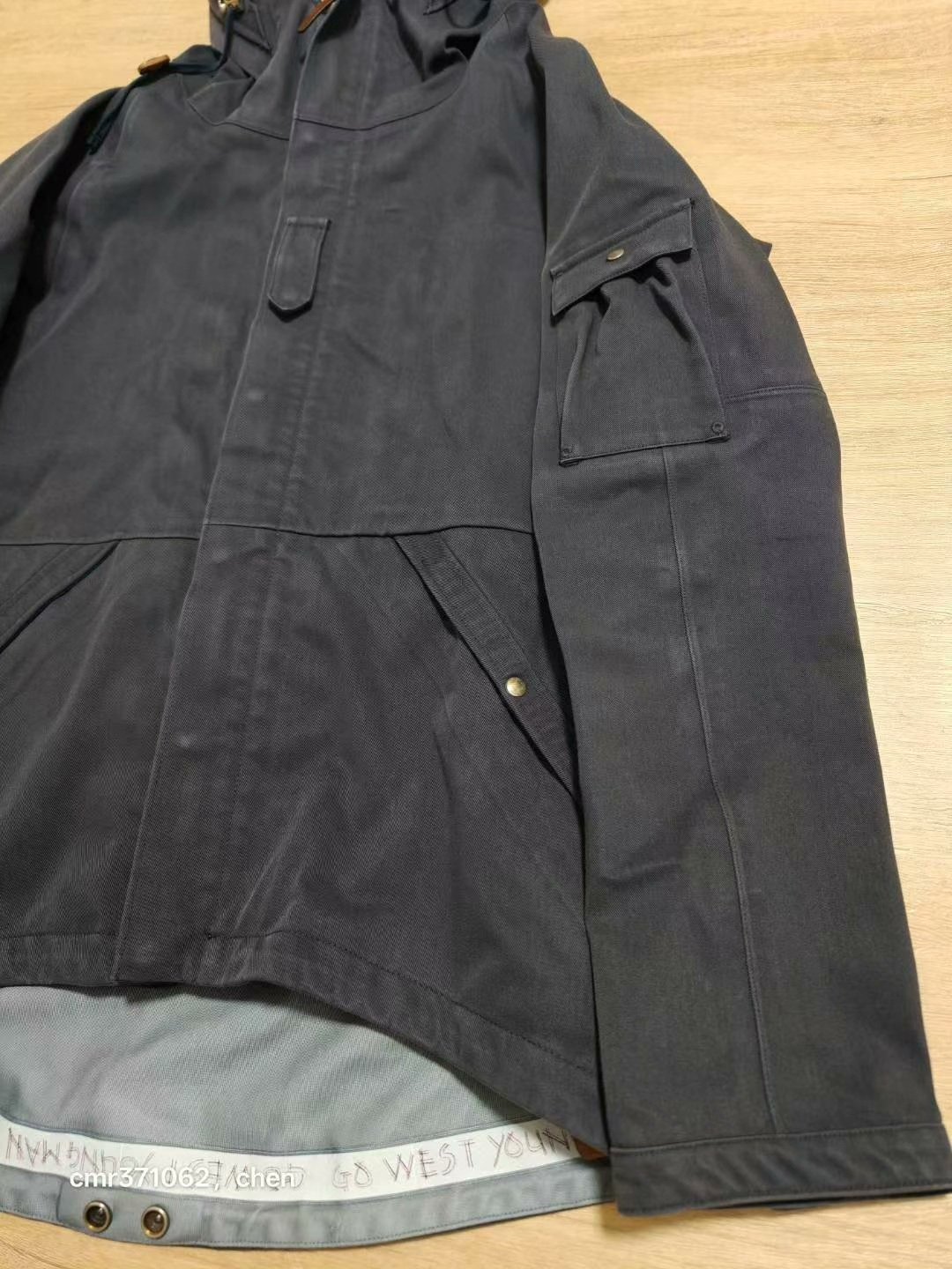 visvim 18ss Nomad Jkt 3L Gore-Tex — detail