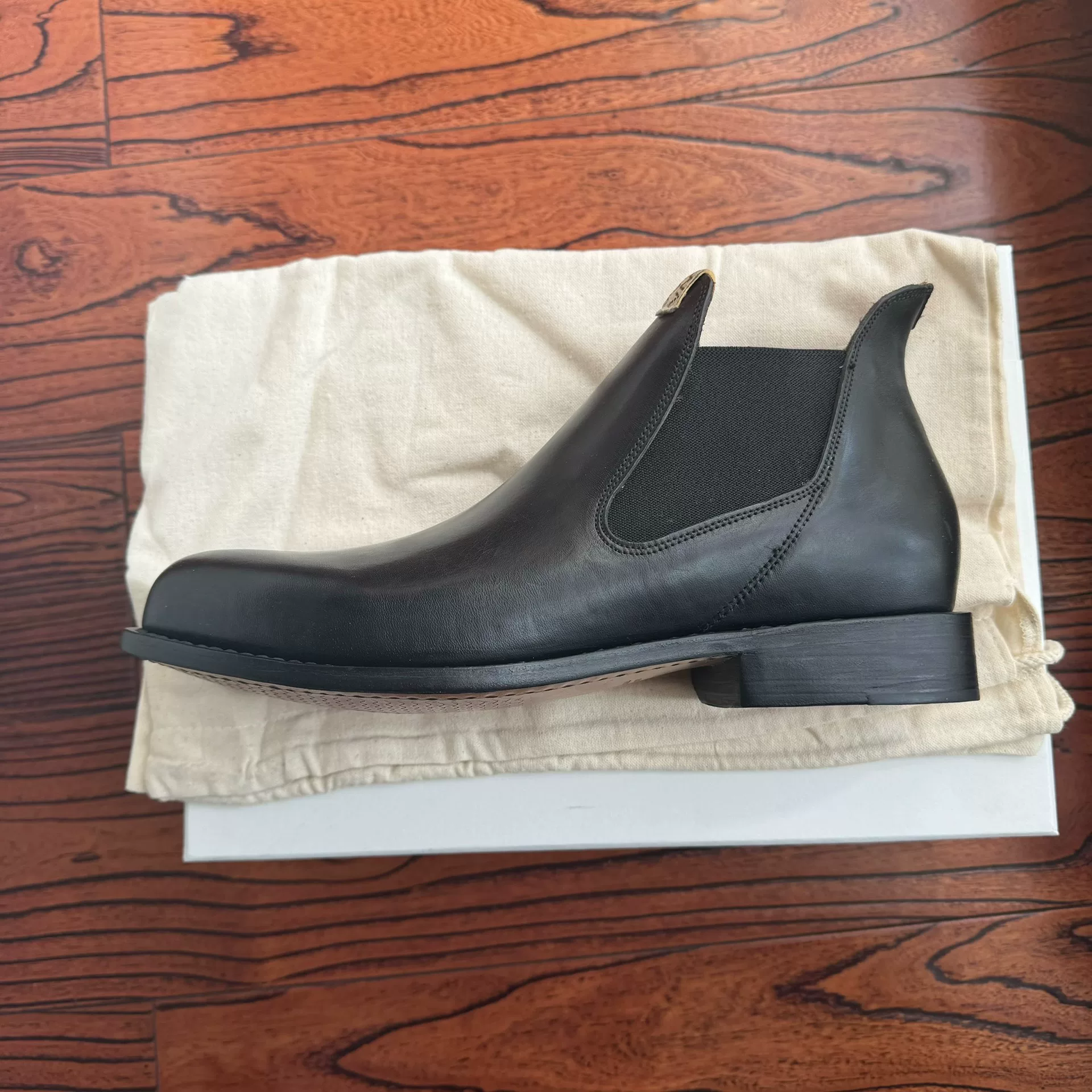 Visvim 24aw Gornergrat Chelsea Boots — detail