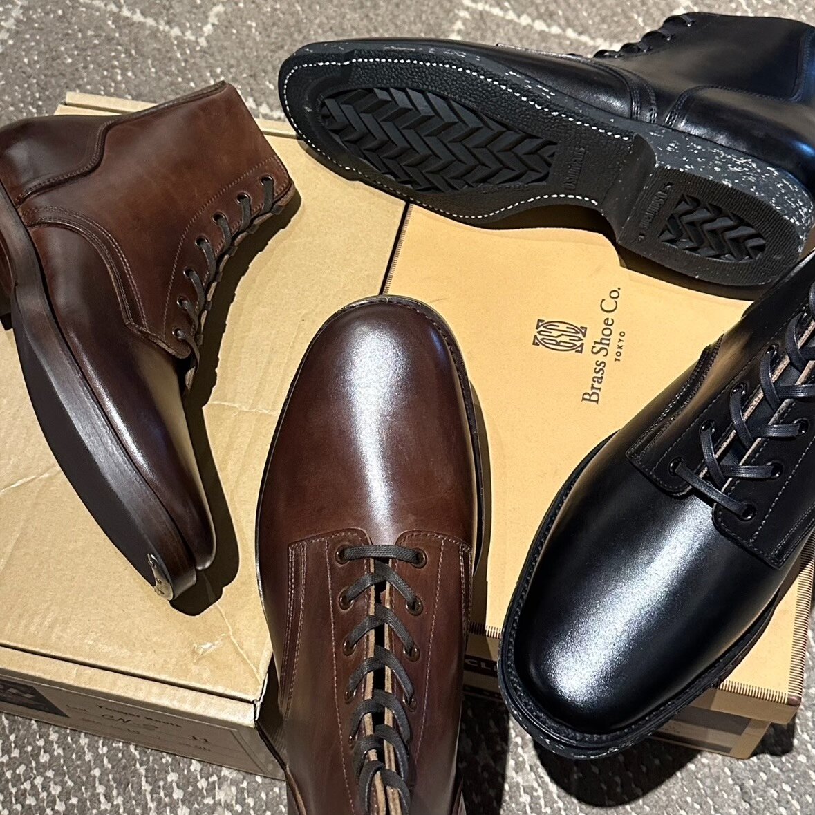 Clinch x BSW Yeager Horsebutt Boot — label