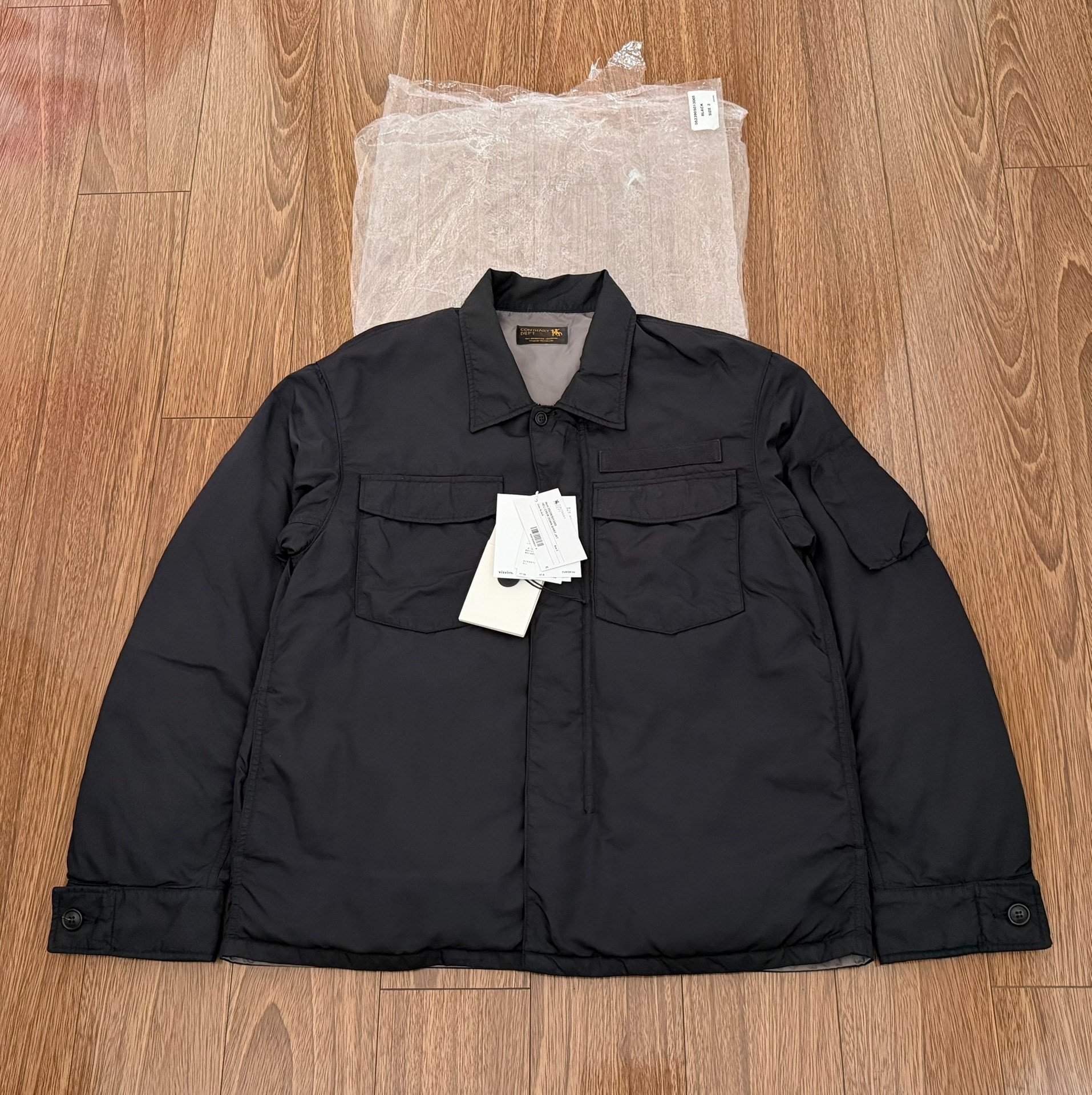 VISVIM 23AW HELI CREW DOWN SHIRT JKT
