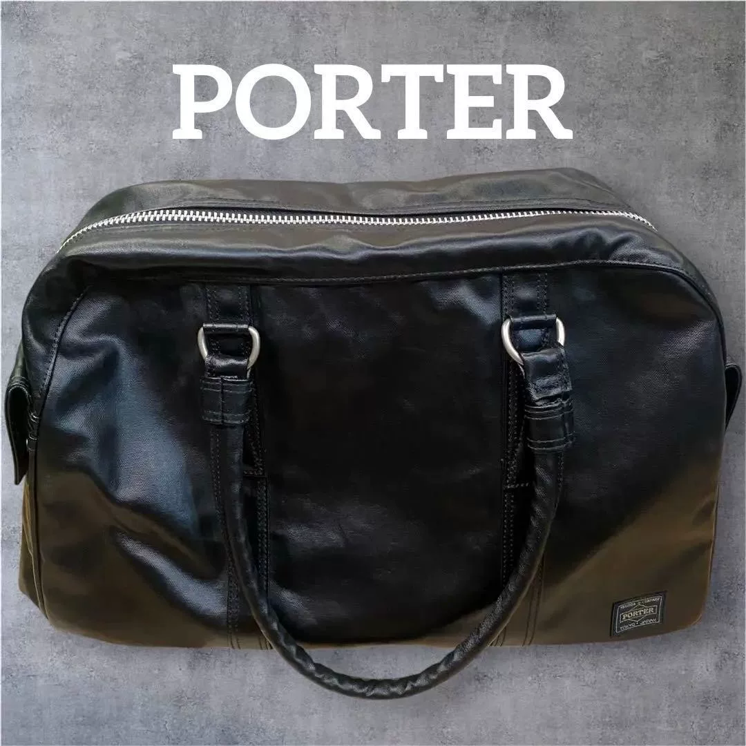 Porter Boston Black Travel Handbag