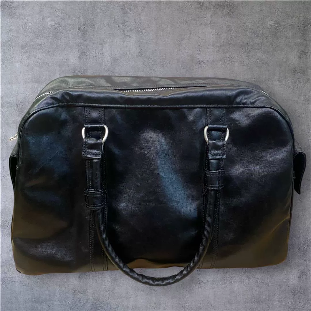 Porter Boston Black Travel Handbag — front