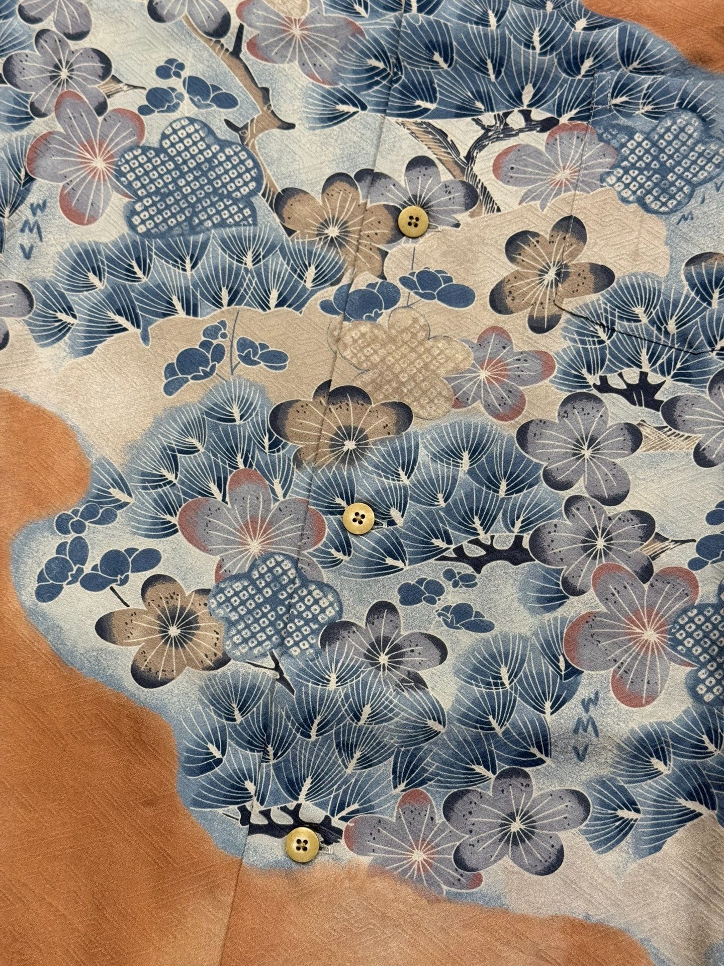 VISVIM 25SS CROSBY SHIRT S/S JACQUARD SILK — label