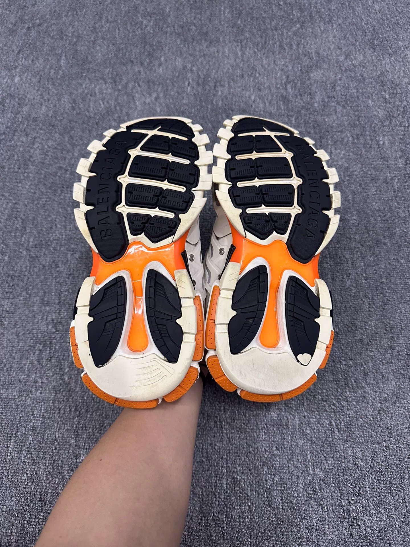 Balenciaga Triple S Sneakers Size 37 — label