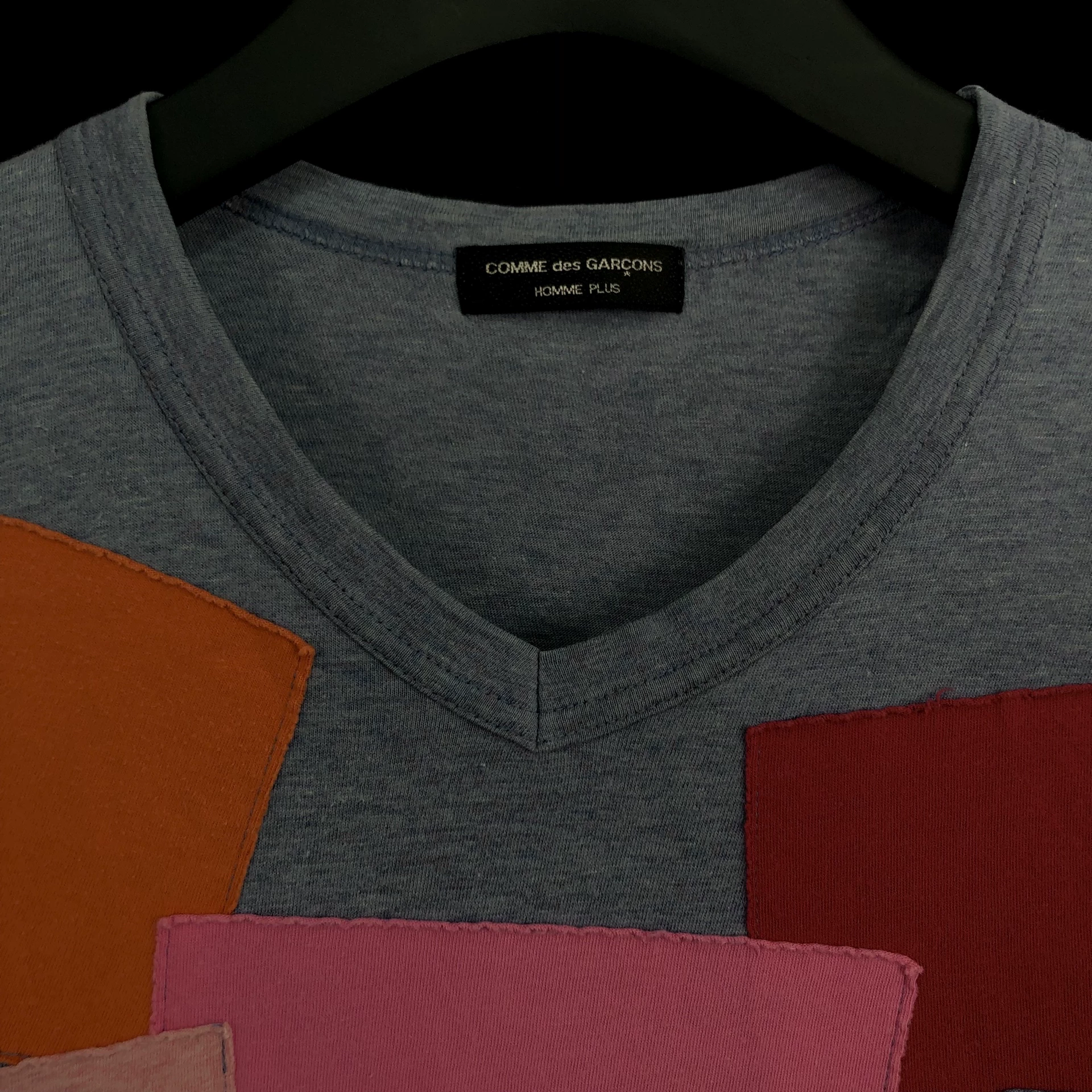Comme des Garçons 2000ss Color Block Tee — back