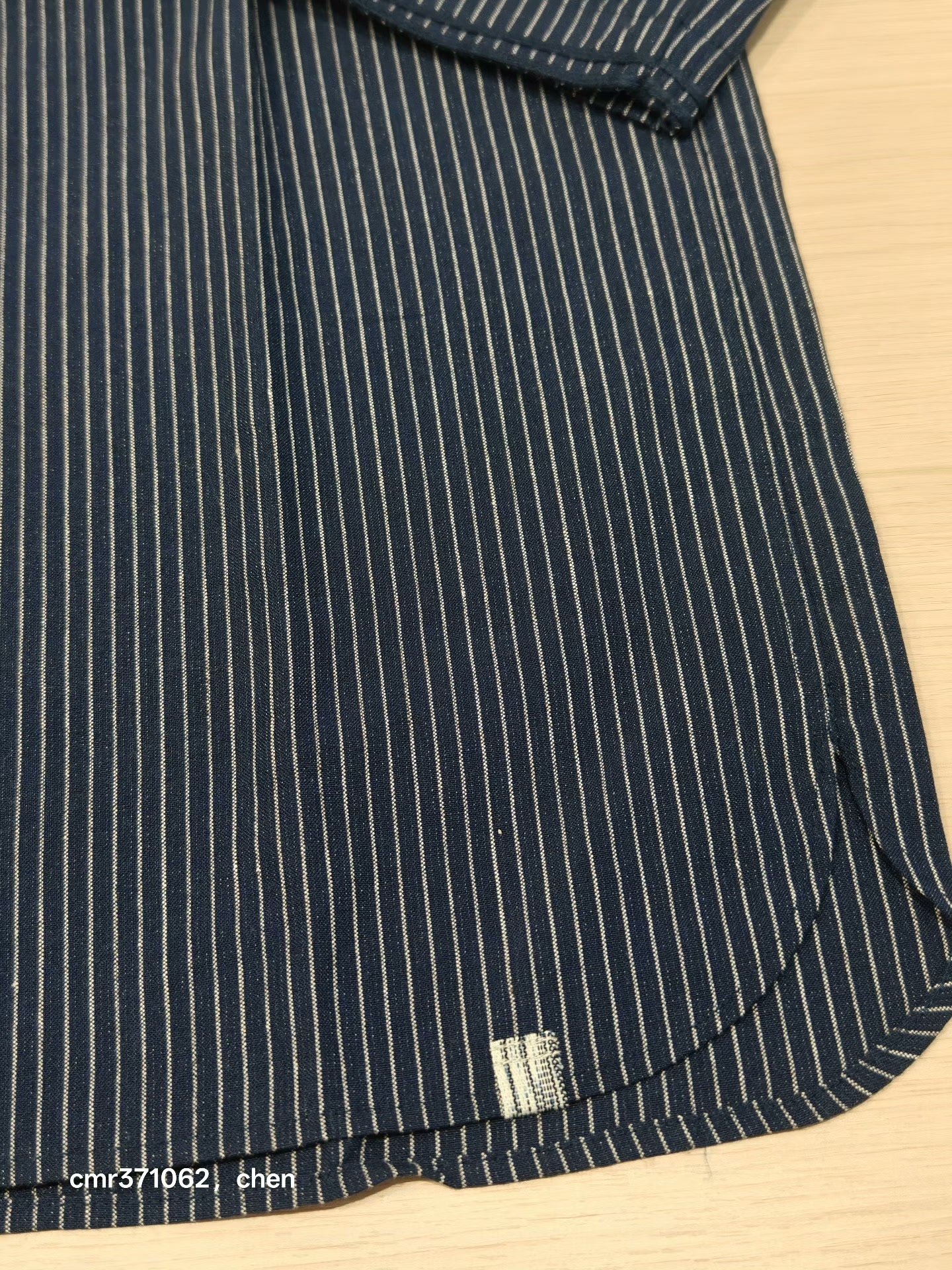 visvim 21ss Dugout Shirt Santome — detail