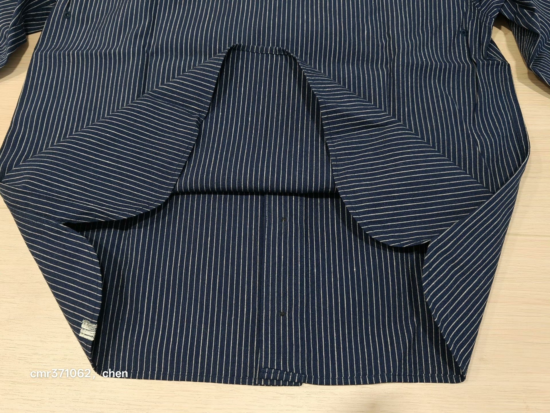 visvim 21ss Dugout Shirt Santome — label