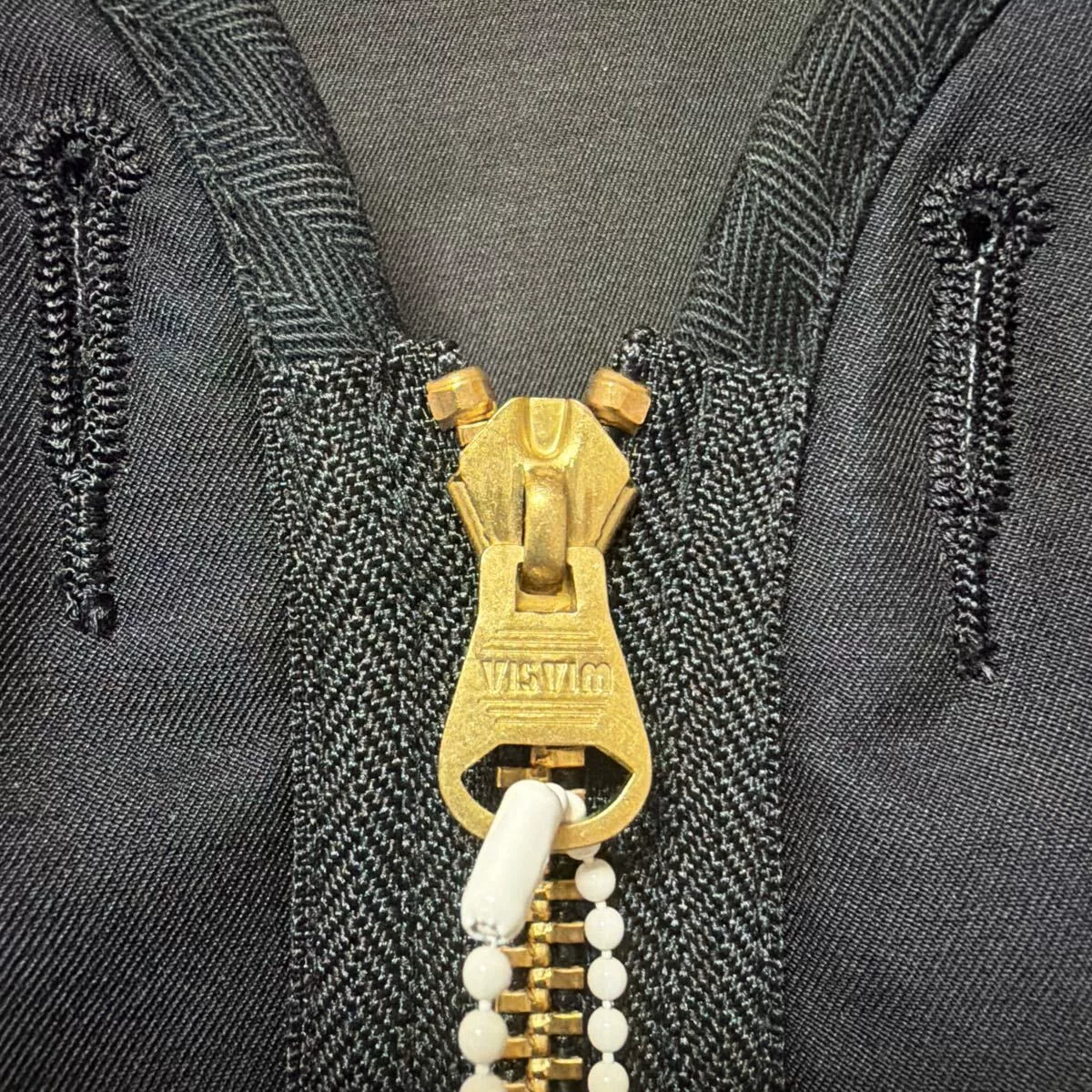 visvim IRIS DOWN JKT Black — back