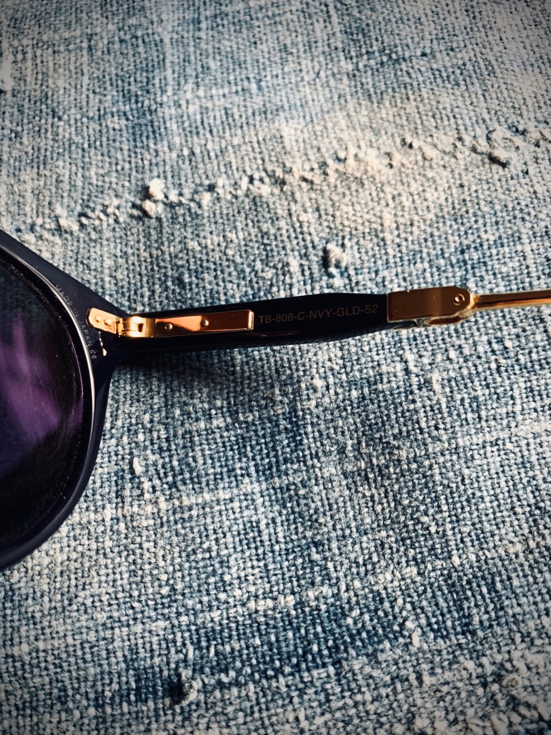 Thom Browne TB-806-C Sunglasses — back