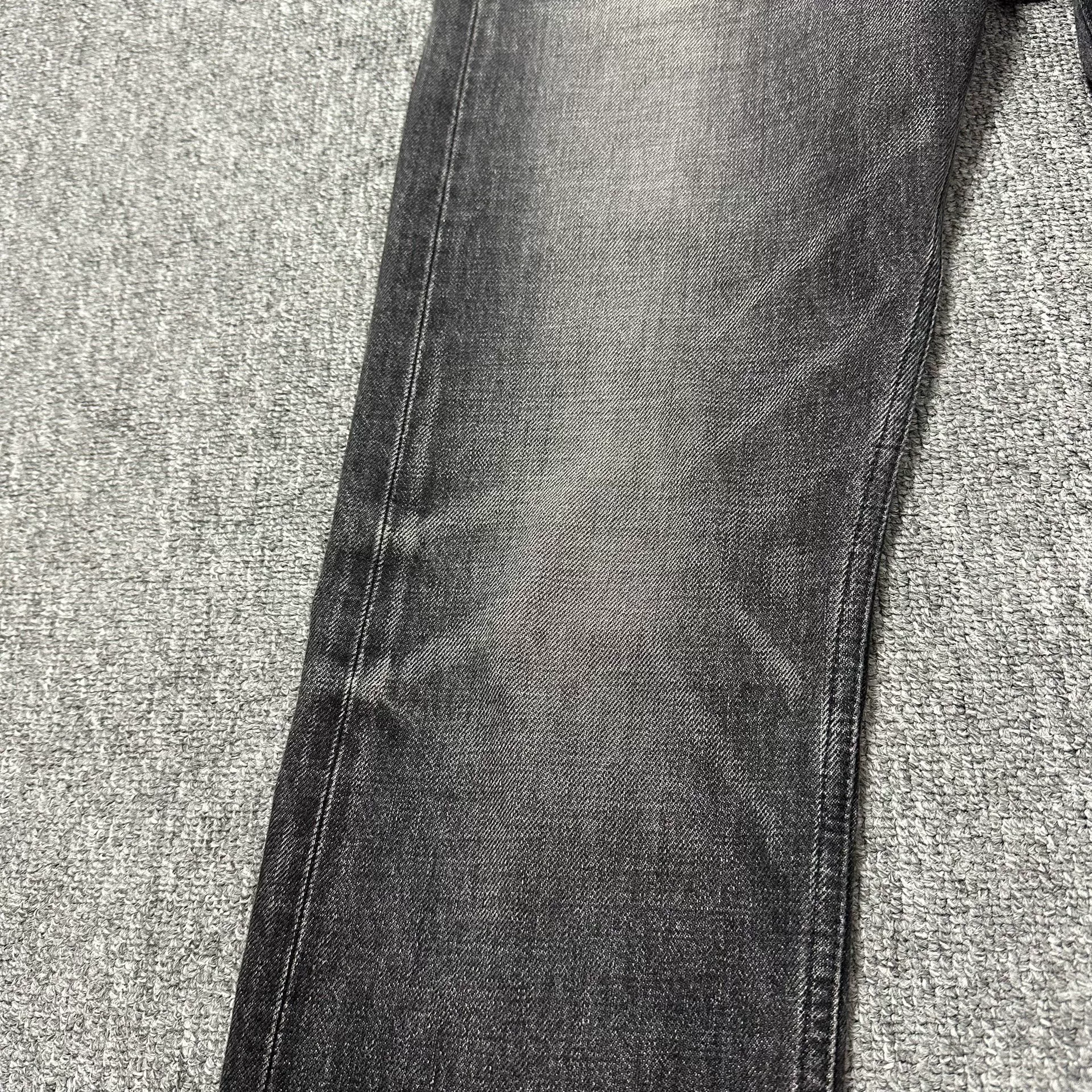 Celine Dark Gray Washed Straight Jeans — detail