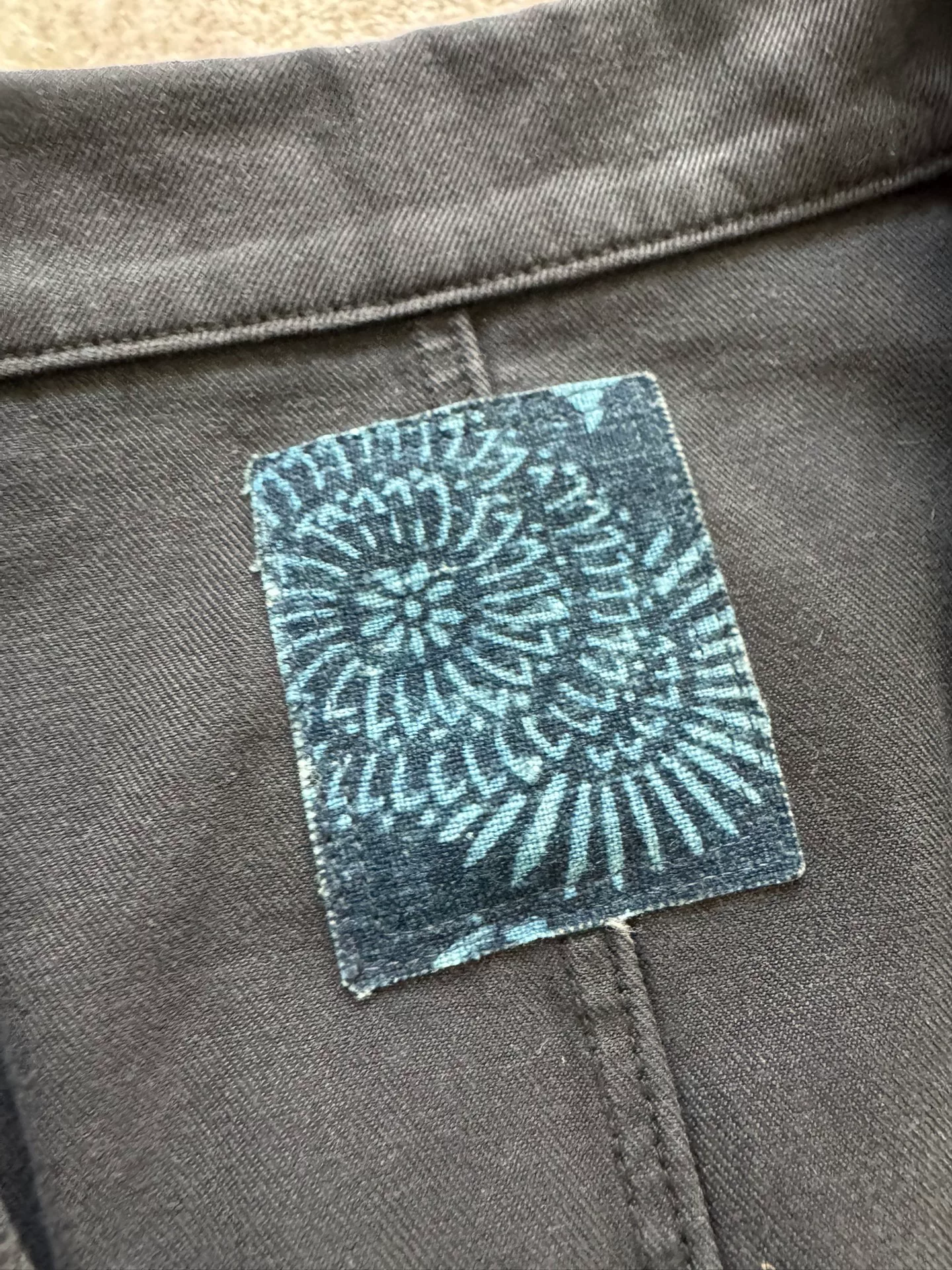 VISVIM 23SS HAMMONS CHORE JKT DMGD — front