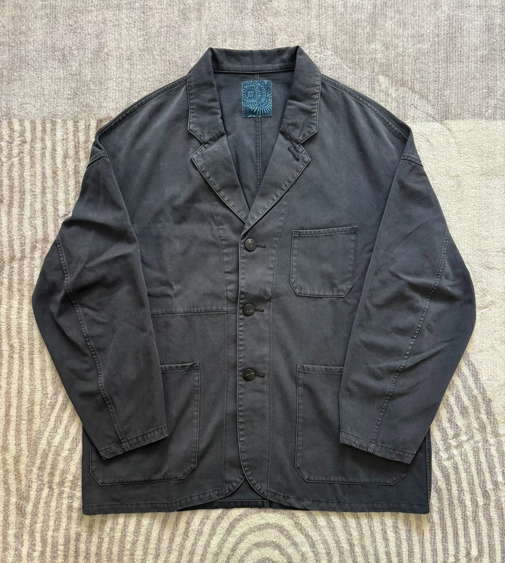 VISVIM 23SS HAMMONS CHORE JKT DMGD