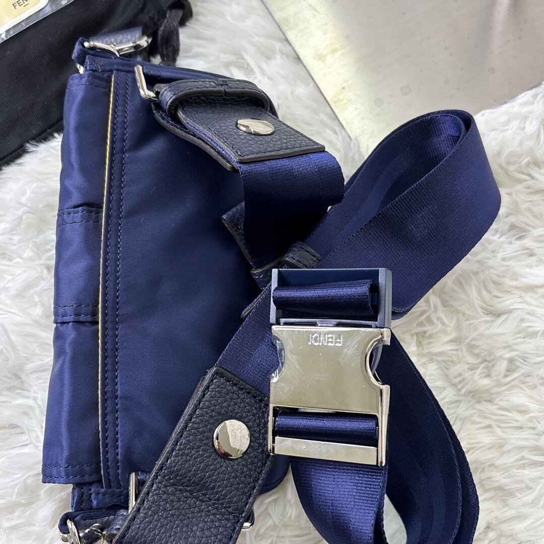 Fendi X Porter 25th Anniversary Crossbody Bag — label