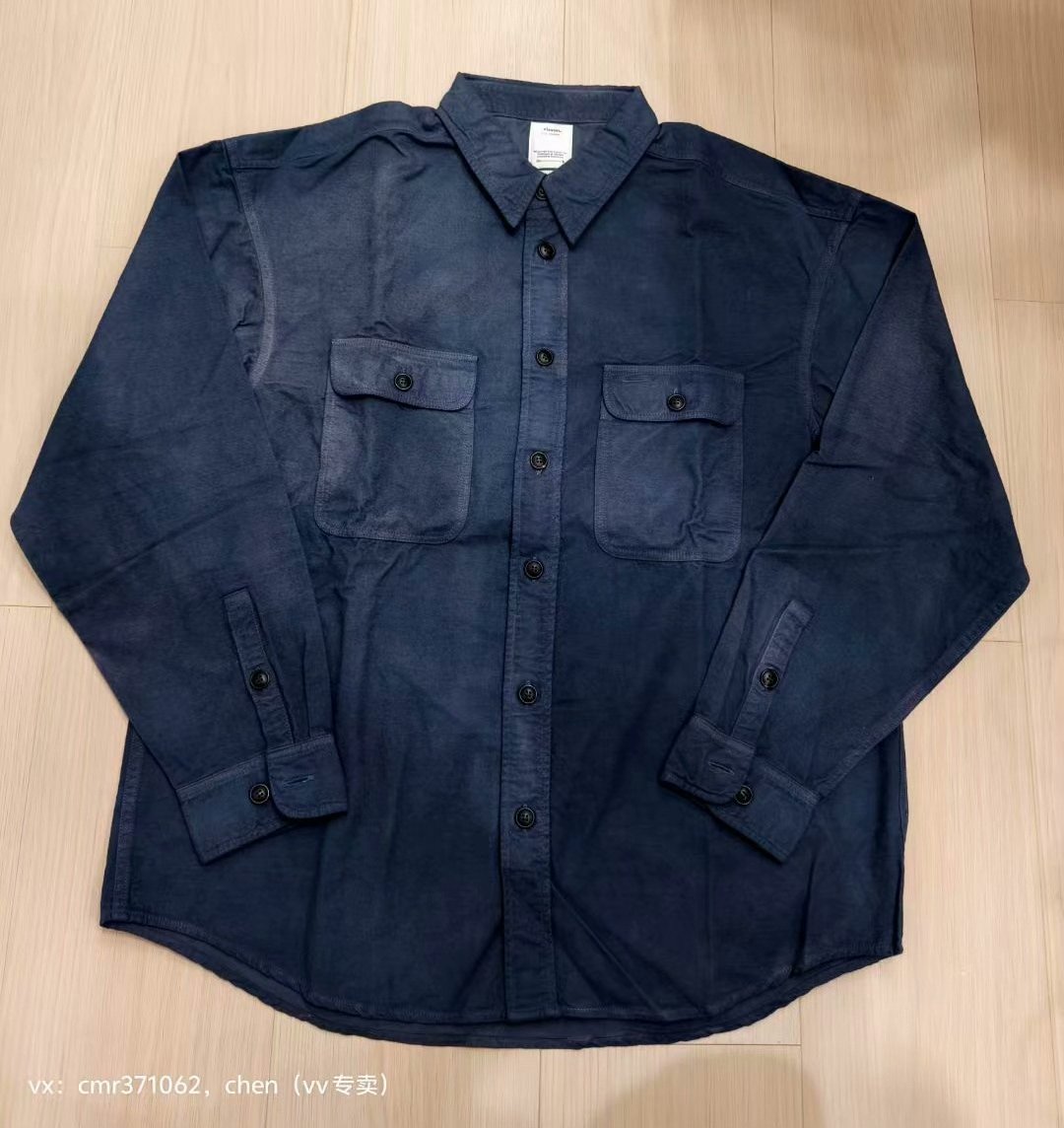 visvim 20SS Lumber Shirt L/S Uneven Dye