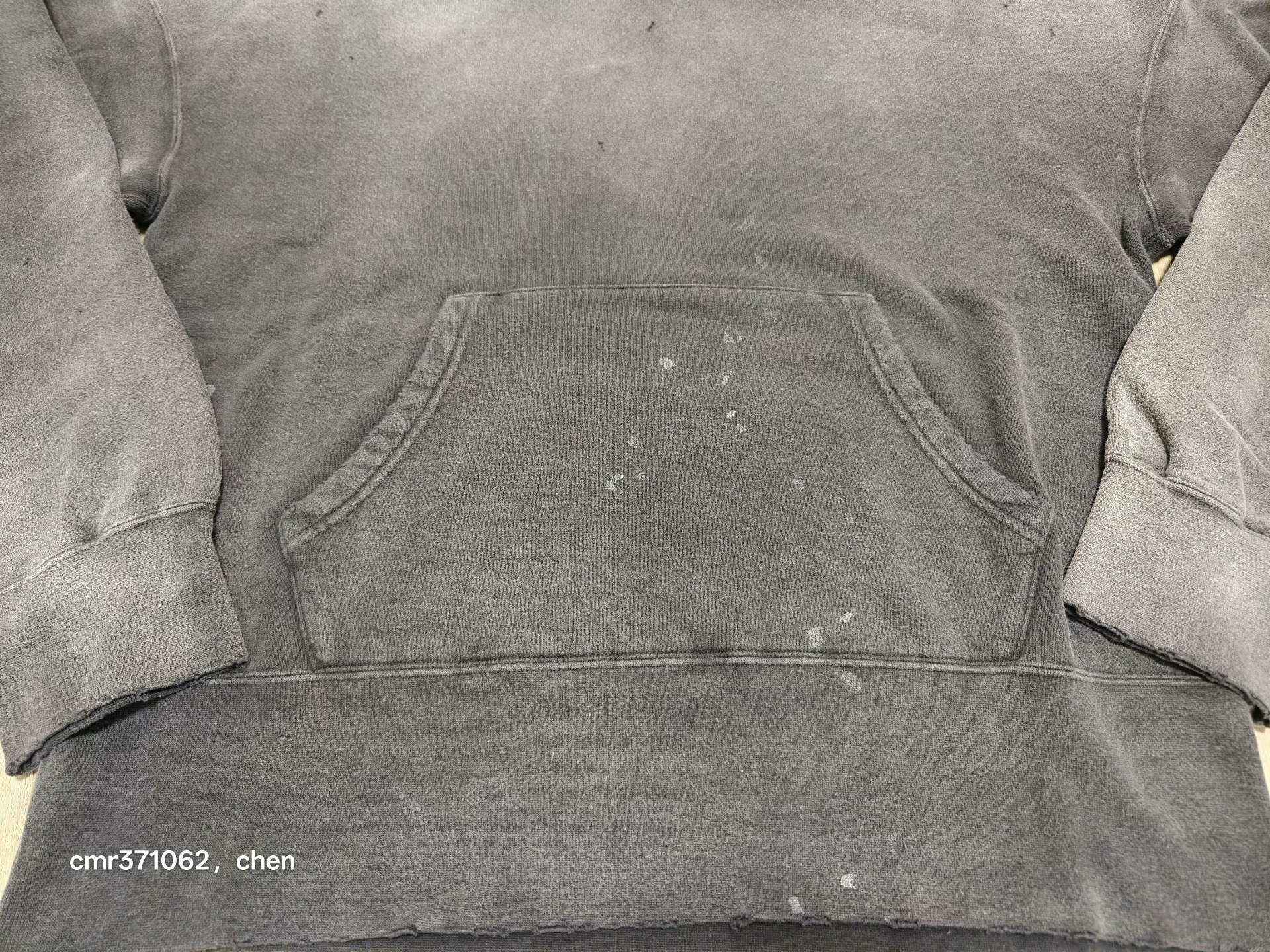 VISVIM 23SS COURT HOODIE P.O. CRASH — back
