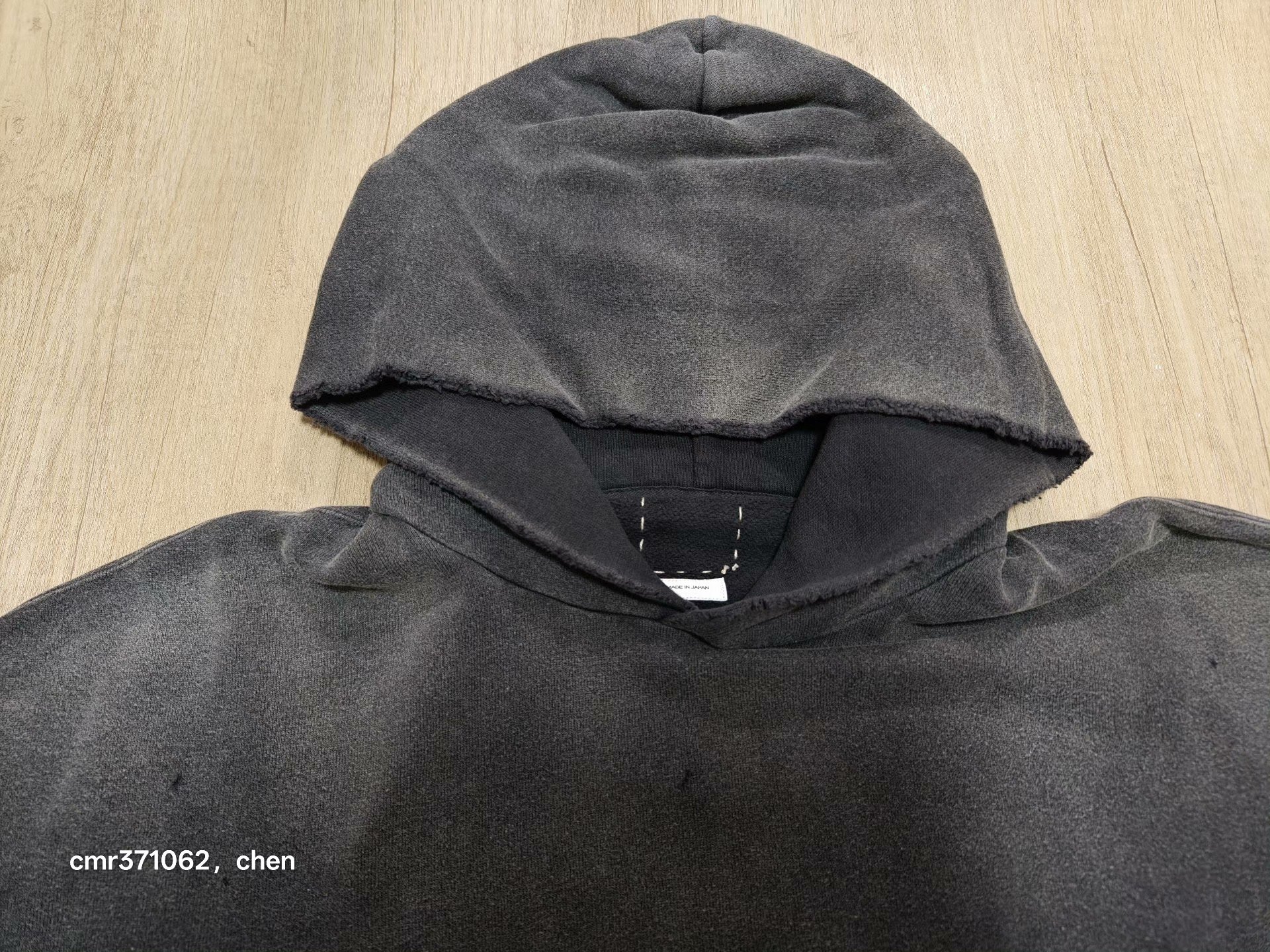 VISVIM 23SS COURT HOODIE P.O. CRASH — label
