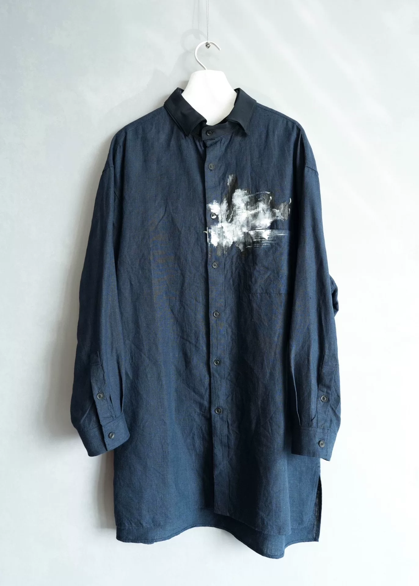 Yohji Yamamoto 23SS Paint Splatter Shirt