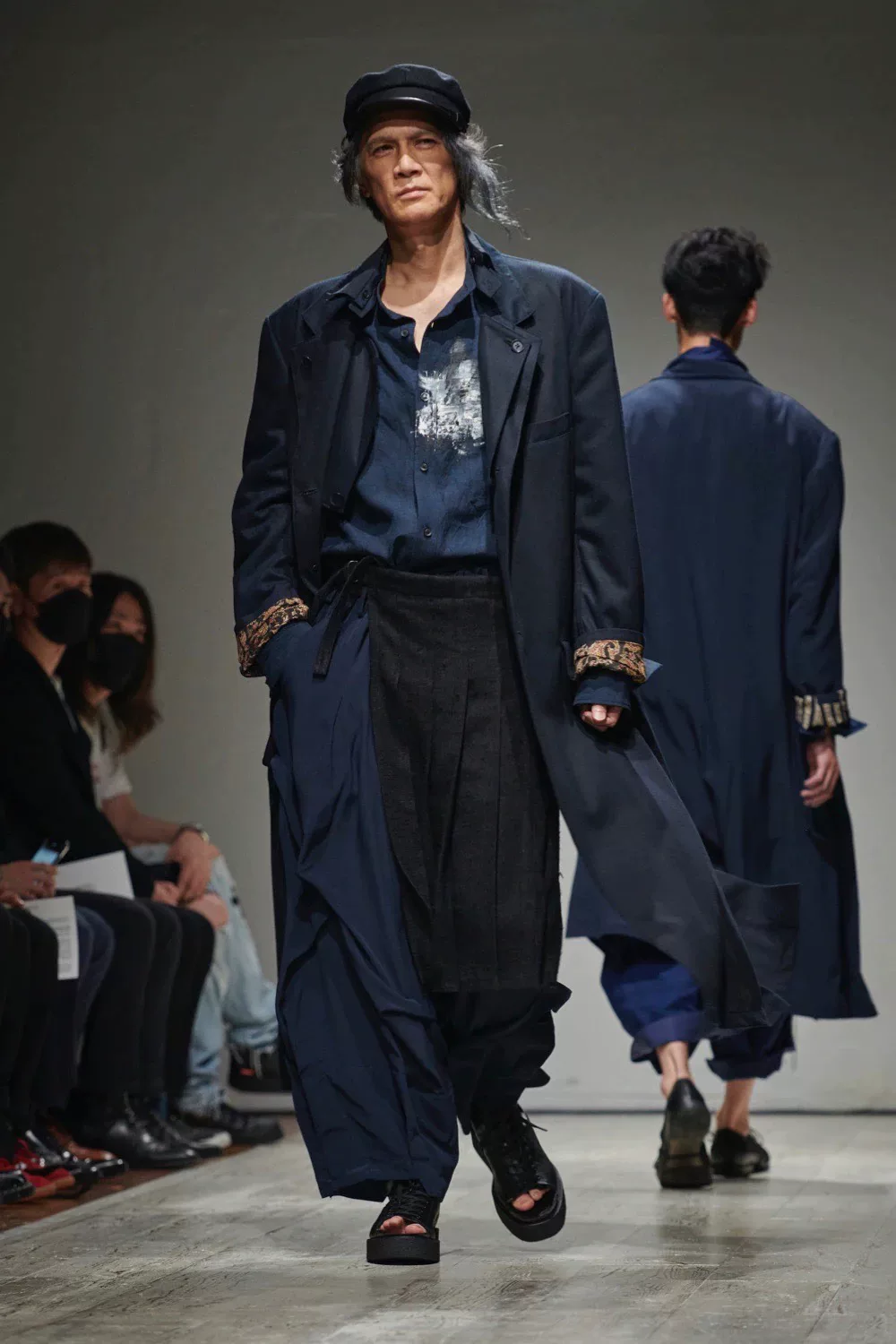 Yohji Yamamoto 23SS Paint Splatter Shirt — front