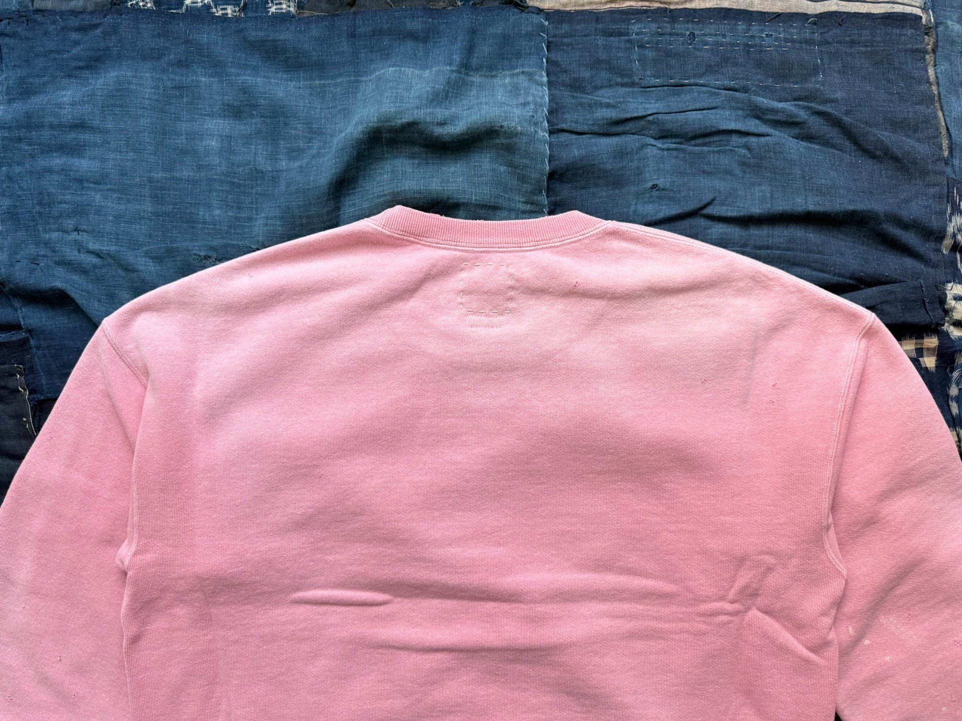 VISVIM 26SS JUMBO SB L/S Distressed Sweatshirt — back