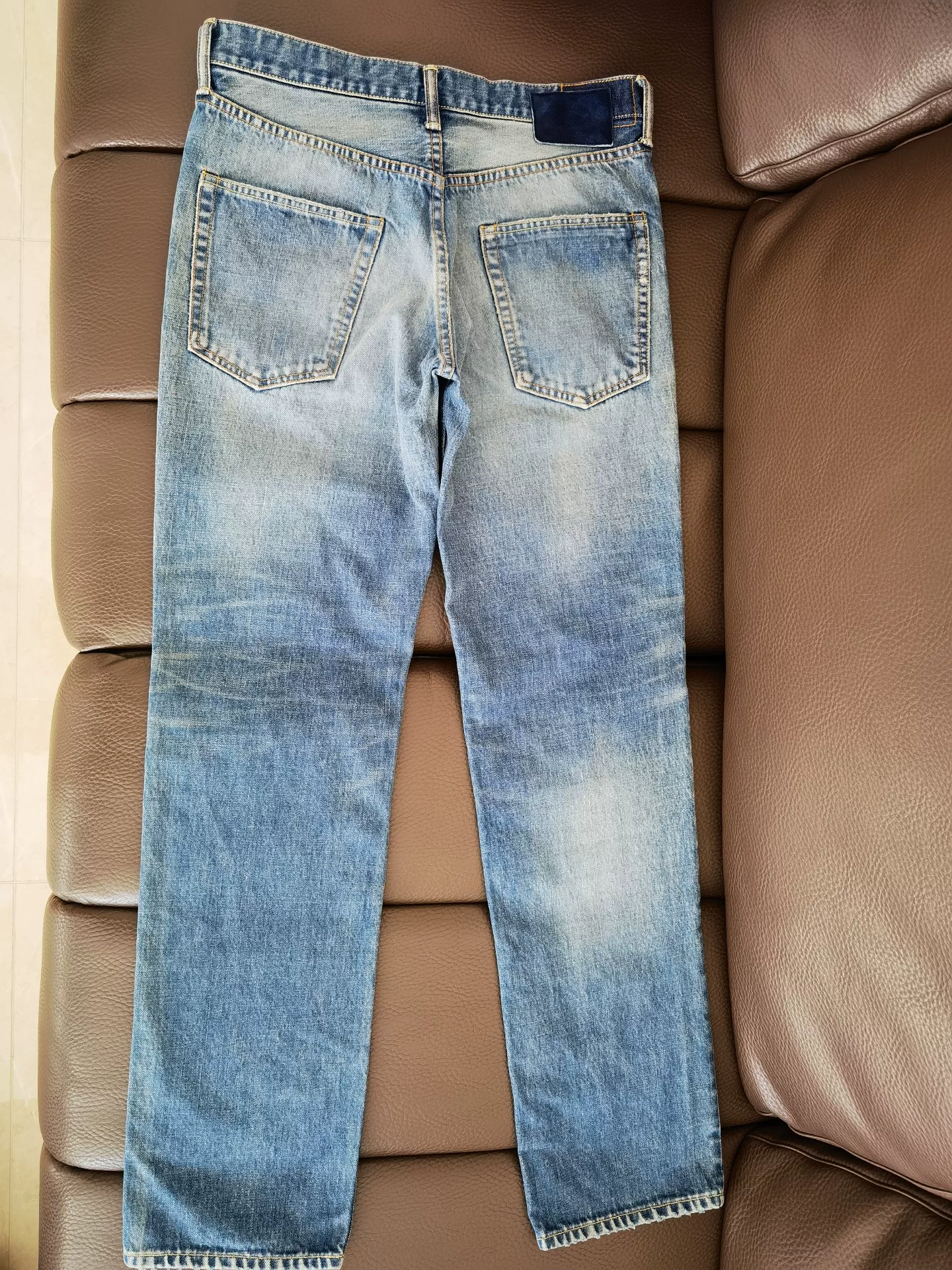 Visvim 18SS 03D14 Washed Jeans — front