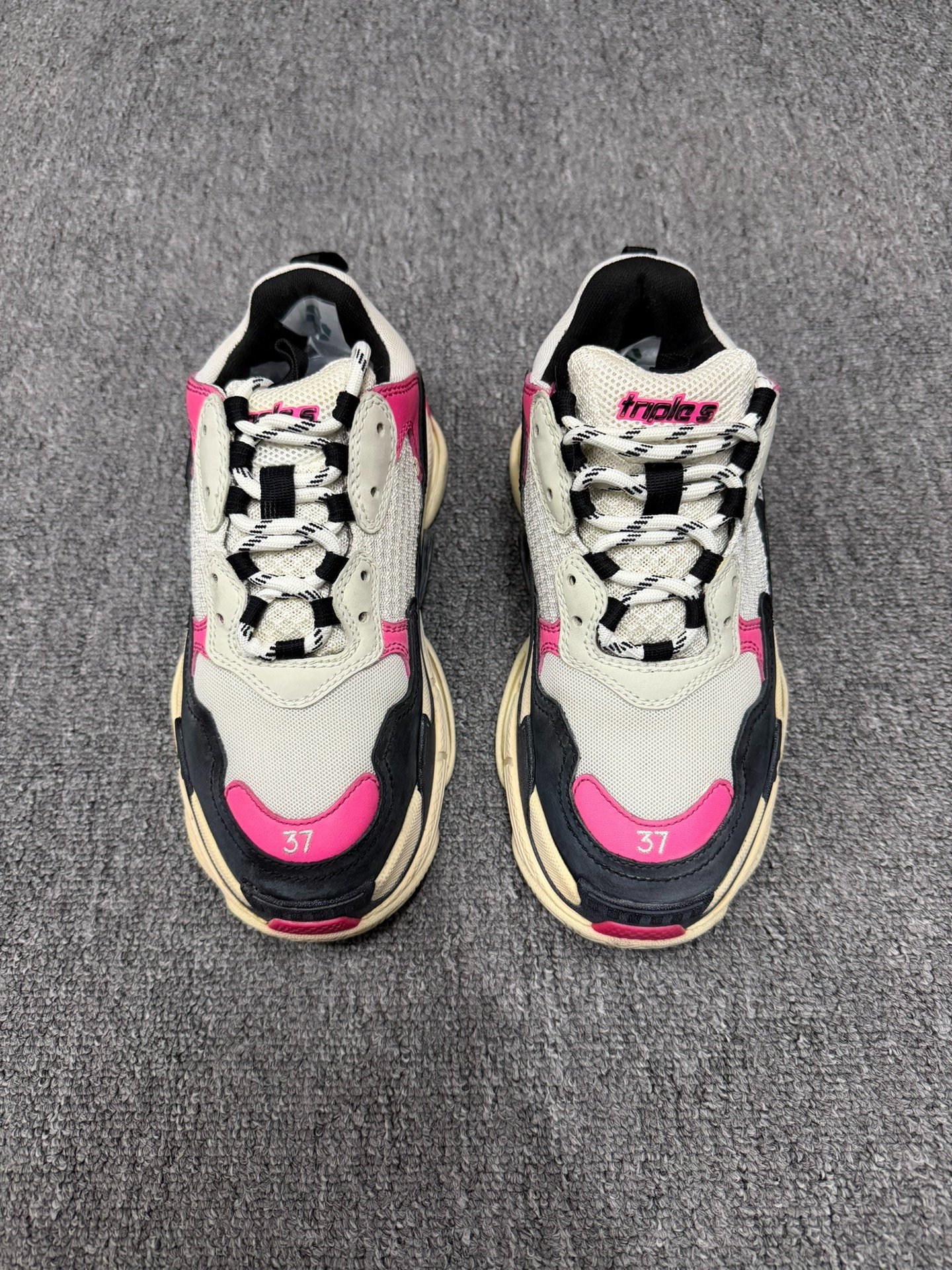 Balenciaga Triple S Dad Shoes — front