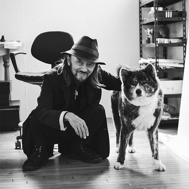 Yohji Yamamoto Hand-Knitted Dog Pendant — back