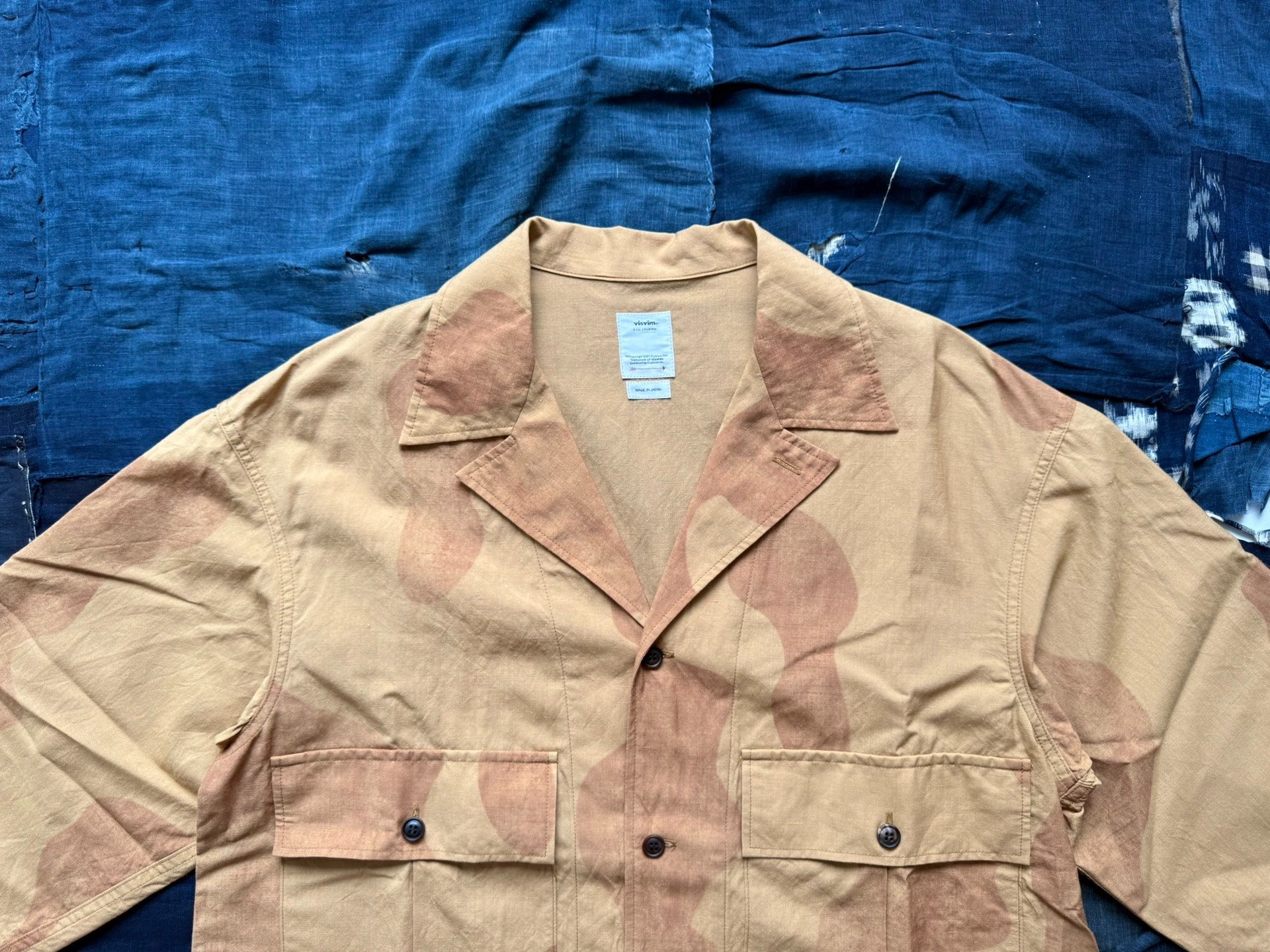 Visvim 21AW Cornet Short Sleeve Shirt — detail