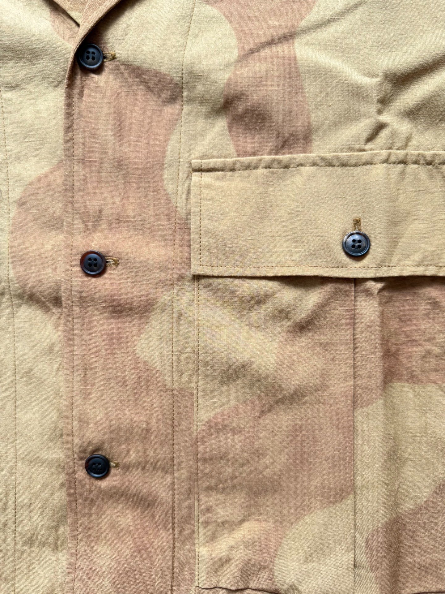 Visvim 21AW Cornet Short Sleeve Shirt — label