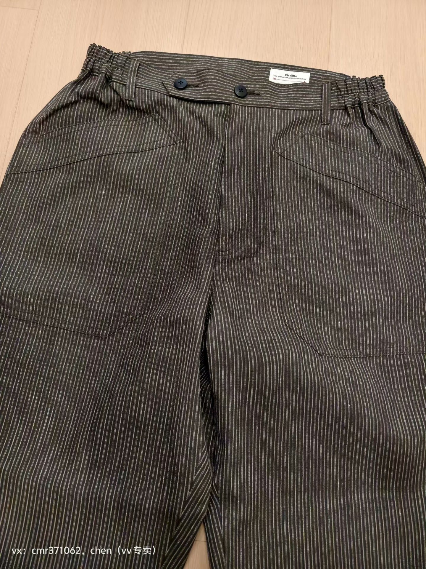 VISVIM 24SS CARROL PANTS SANTOME — back