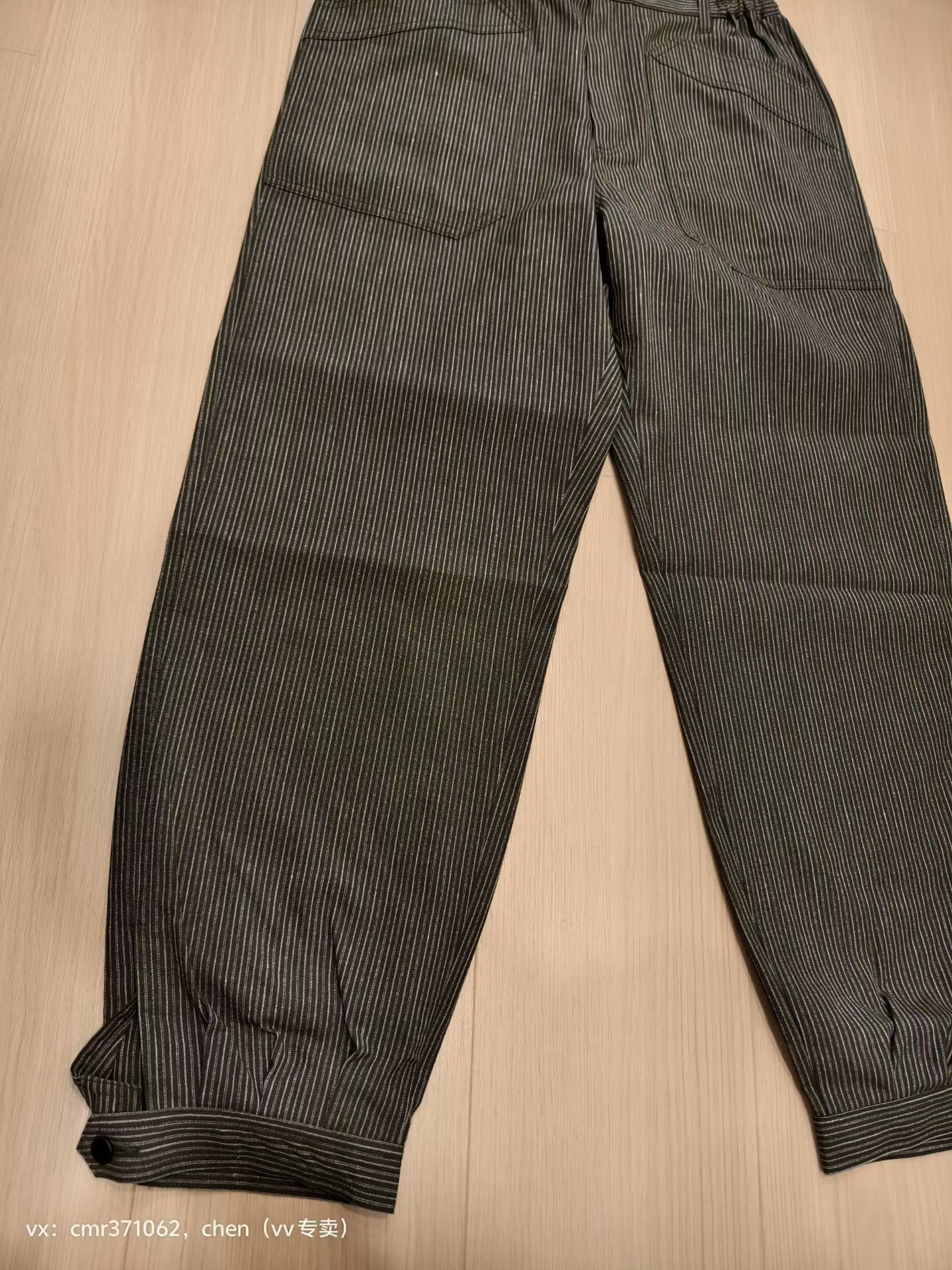VISVIM 24SS CARROL PANTS SANTOME — front