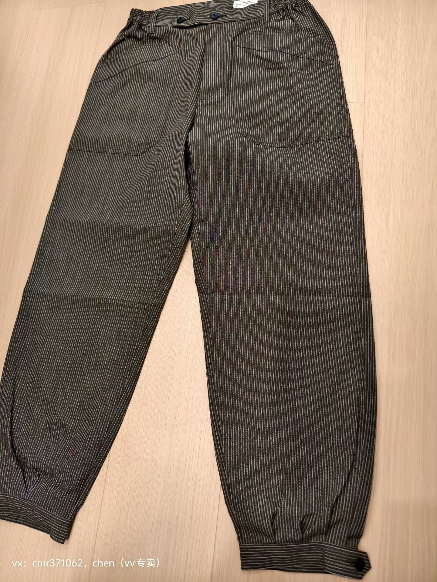 VISVIM 24SS CARROL PANTS SANTOME — detail