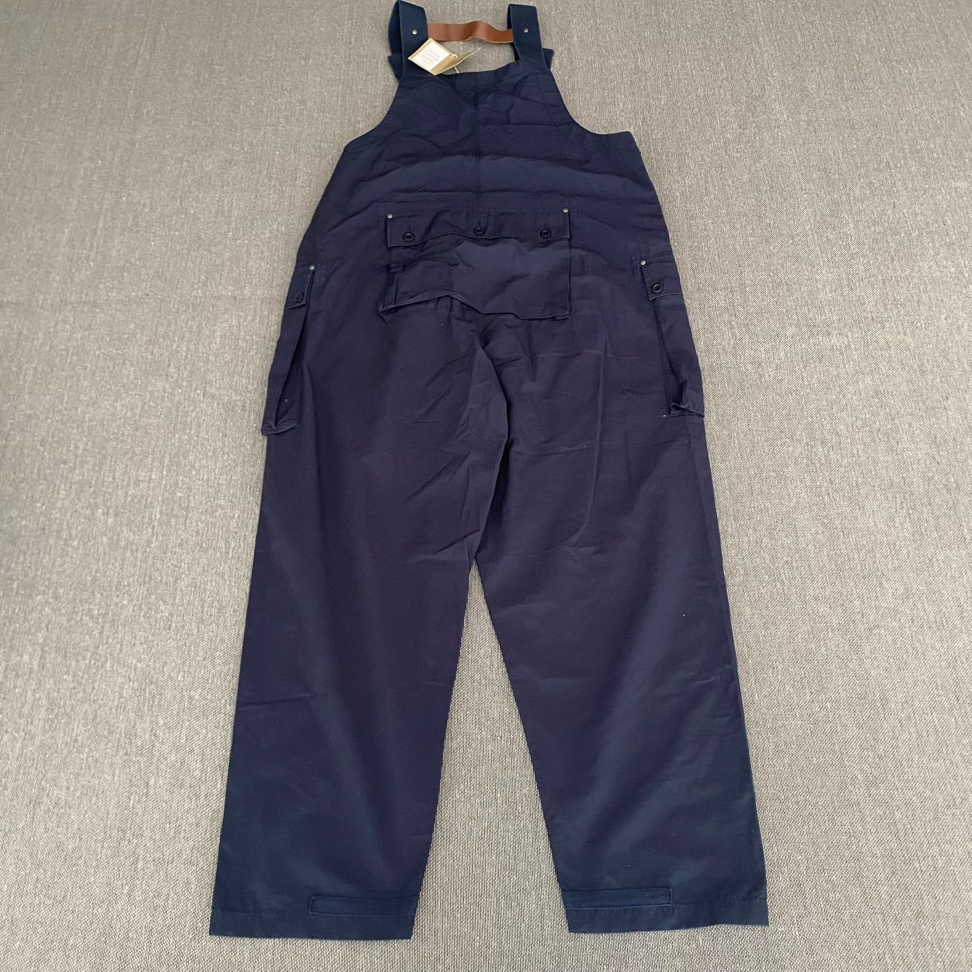 Nigel Cabourn Lybro Suspenders Pants — front